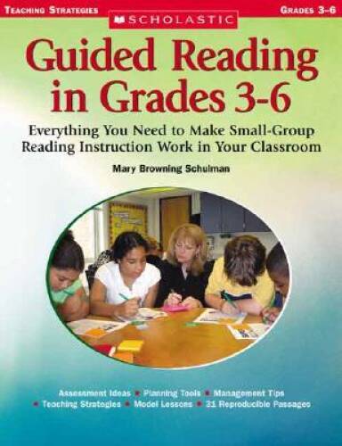Guided Reading in Grades 3 - 6 - Paperback By Schulman, Mary Browning - GOOD