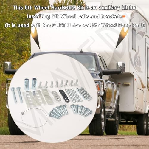 Universal 5th Wheel Hardware Kit | 58058 Installation Hardware for