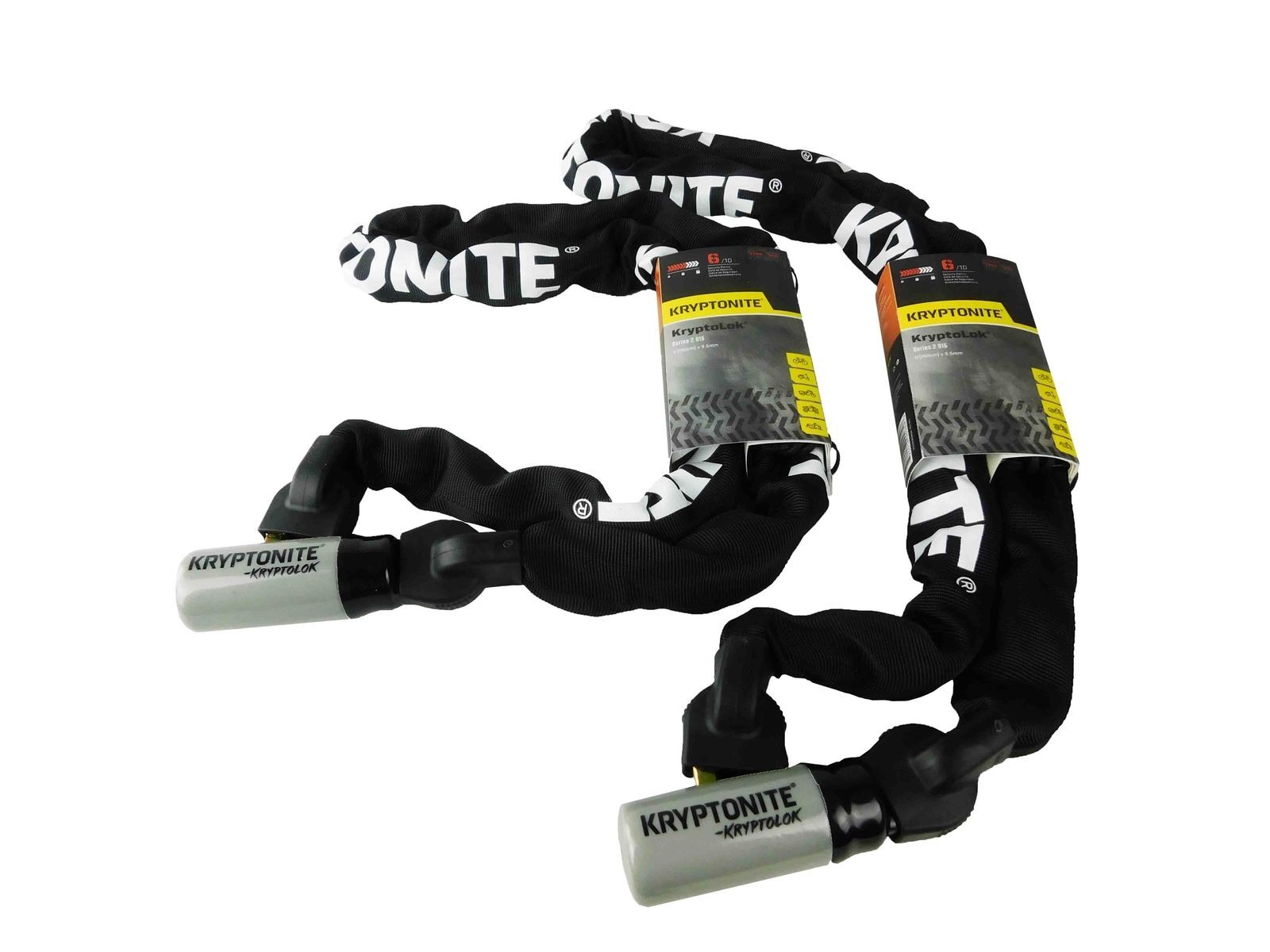 Kryptonite KryptoLok Series 2 915 5 ft Integrated Chain 2-Pack