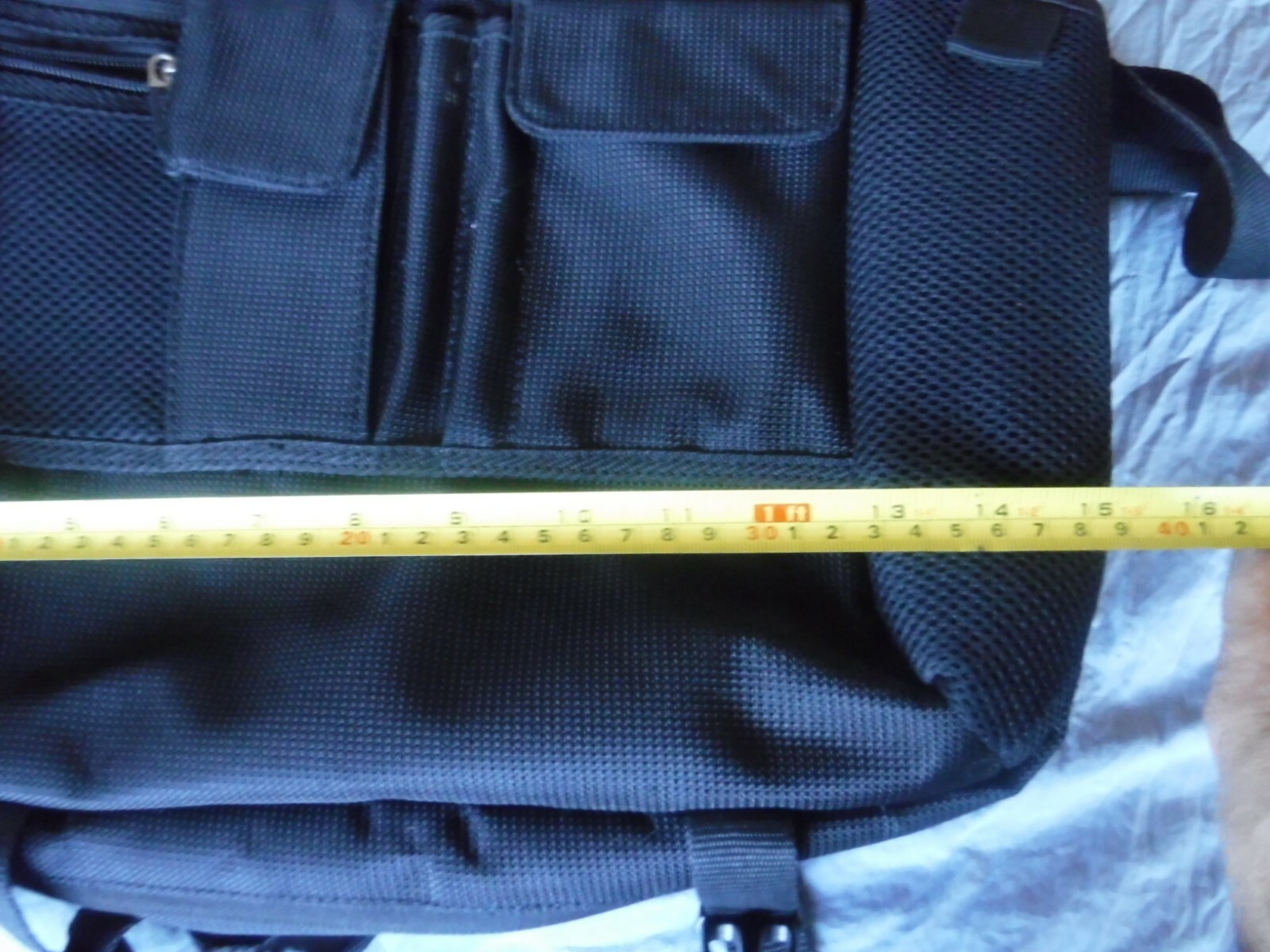 Kenneth Cole 14 Inch Black Computer Bag Shoulder Bag