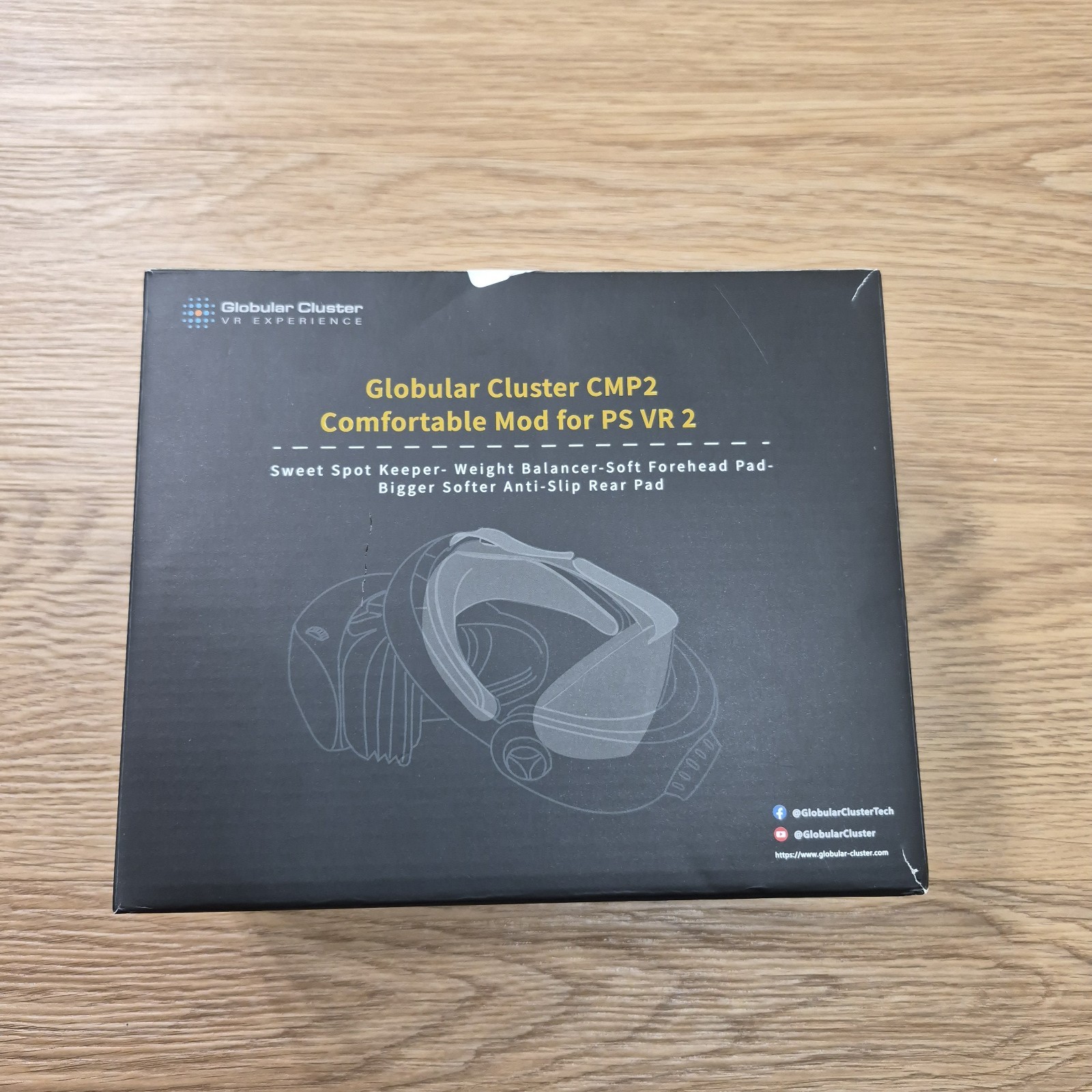 Globular Cluster CMA1 Comfort Mod Compatible with Apple Vision Pro