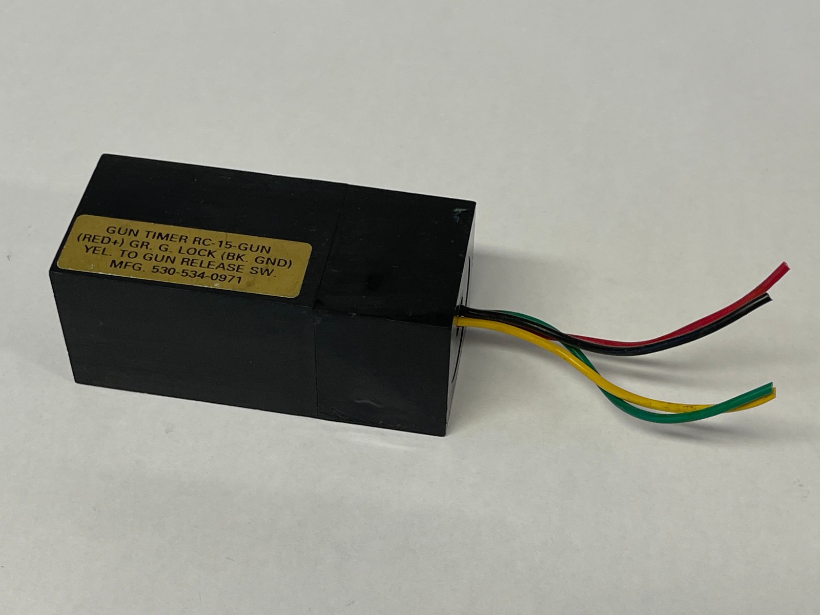 Santa Cruz RC-15-GUN-AL Gun Lock Timer Gun Release Switch W/ Wires