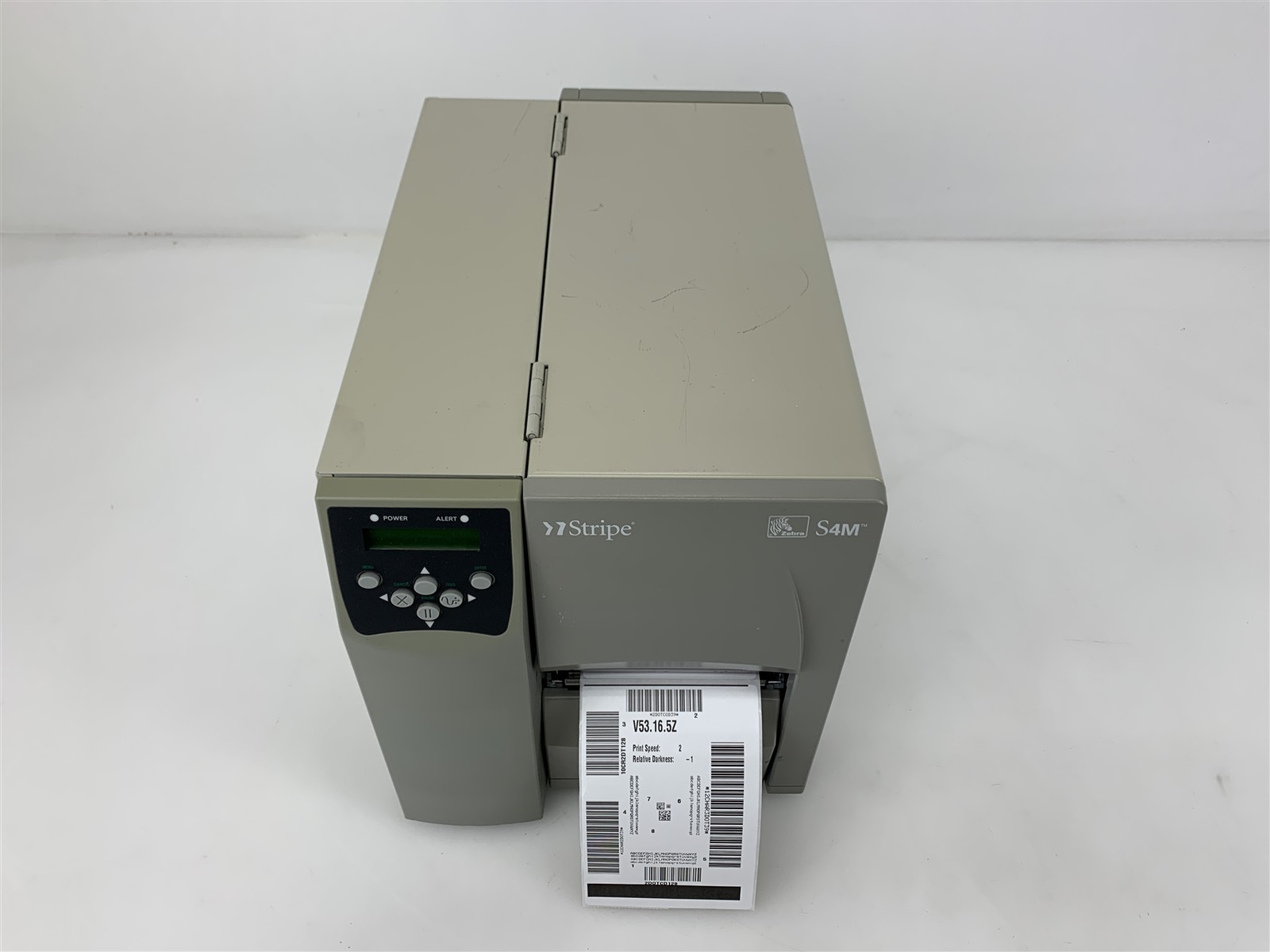 Zebra Stripe S4M Industrial Thermal Label Printer