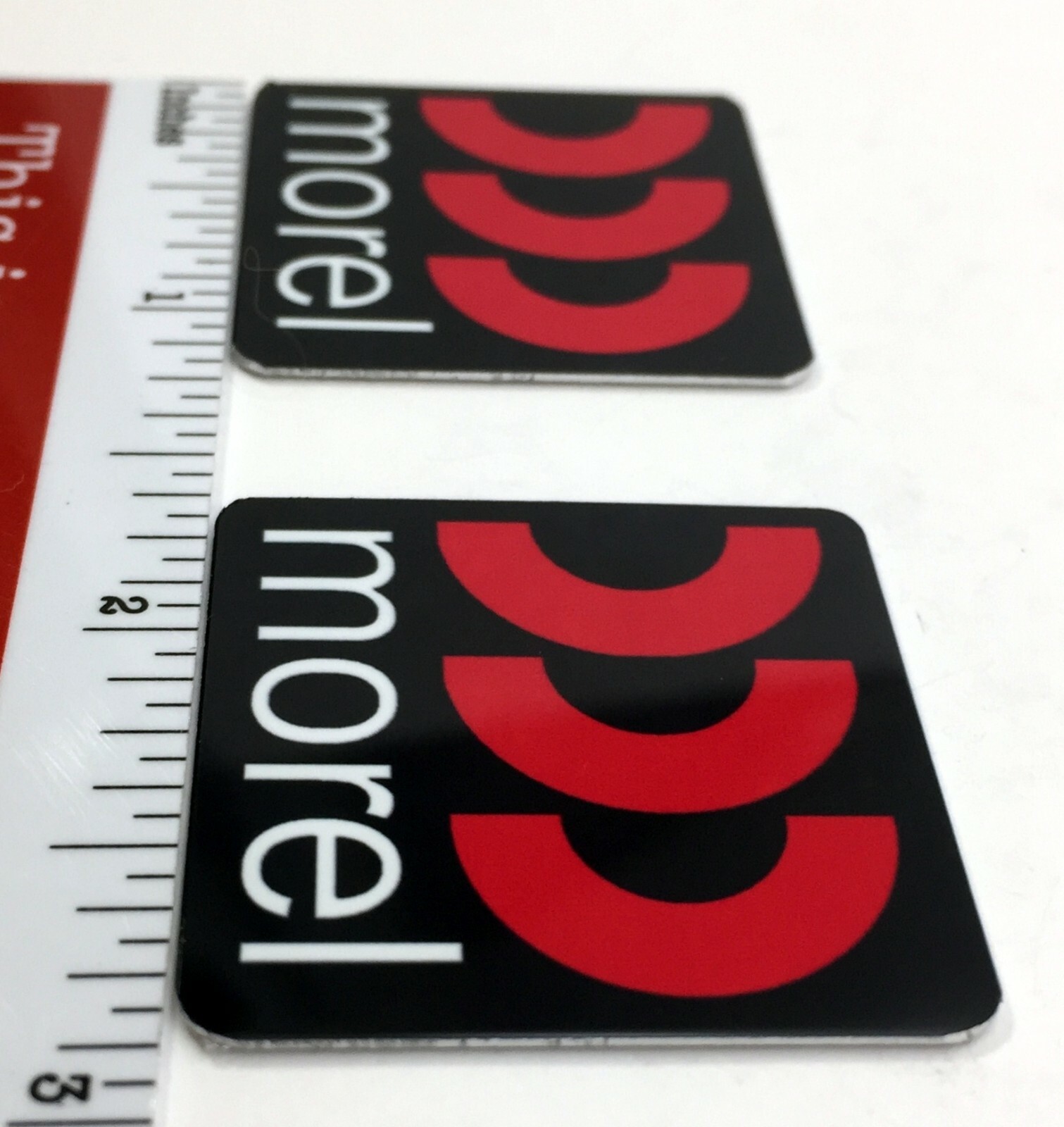 Morel Speakers Custom Badge Aluminum Pair
