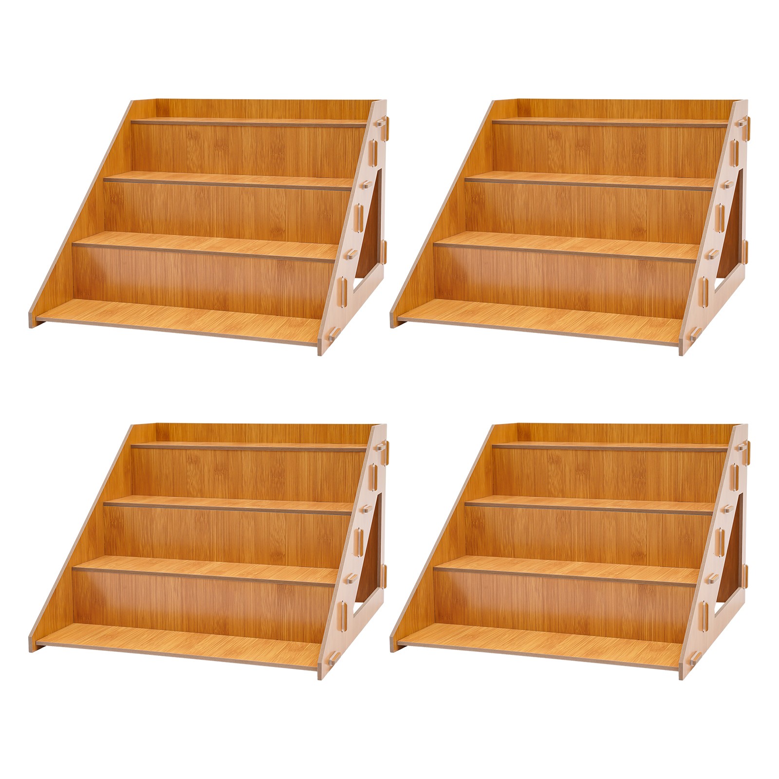 4 Tier Retail Display Rack, Display Rack, Tabletop Display Stand