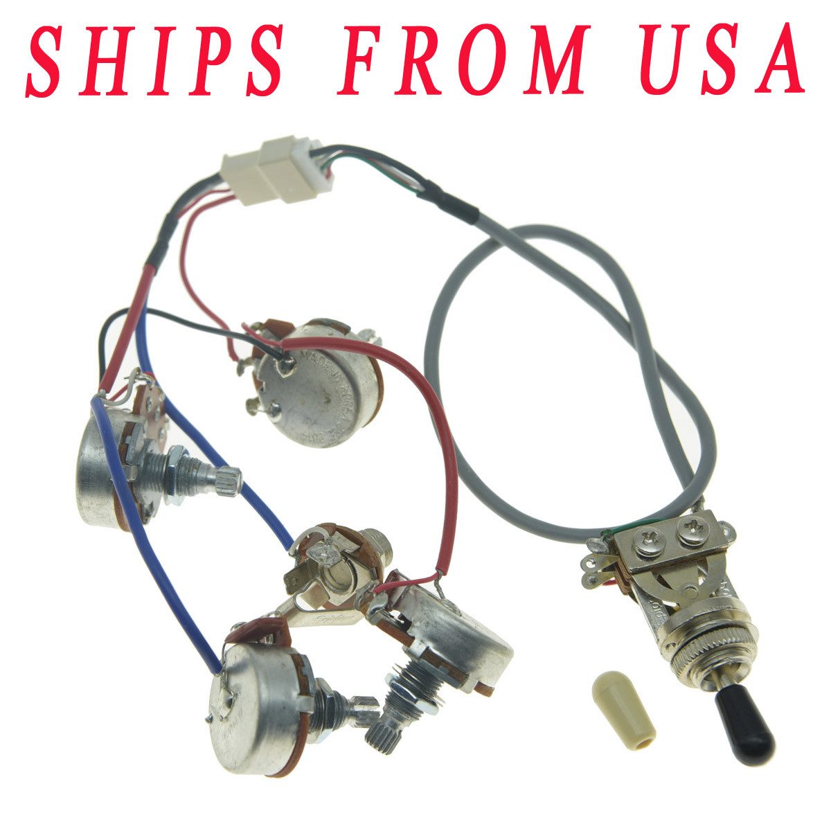 LP Guitar Pickups Wiring Harness 2V2T Fit Epiphone Les Paul US Shipping