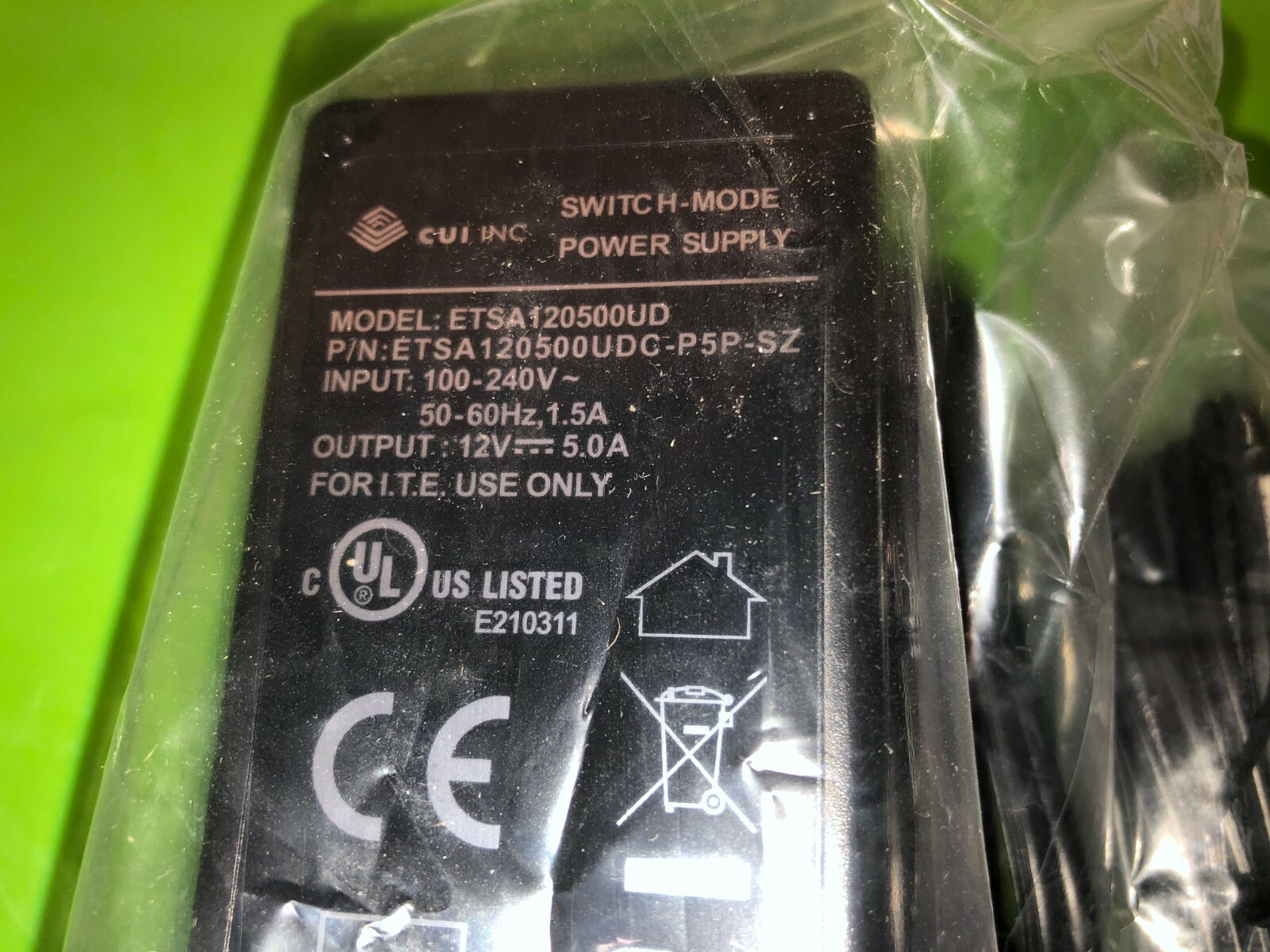 CUI Inc. 7209926 Switch Mode Power Supply