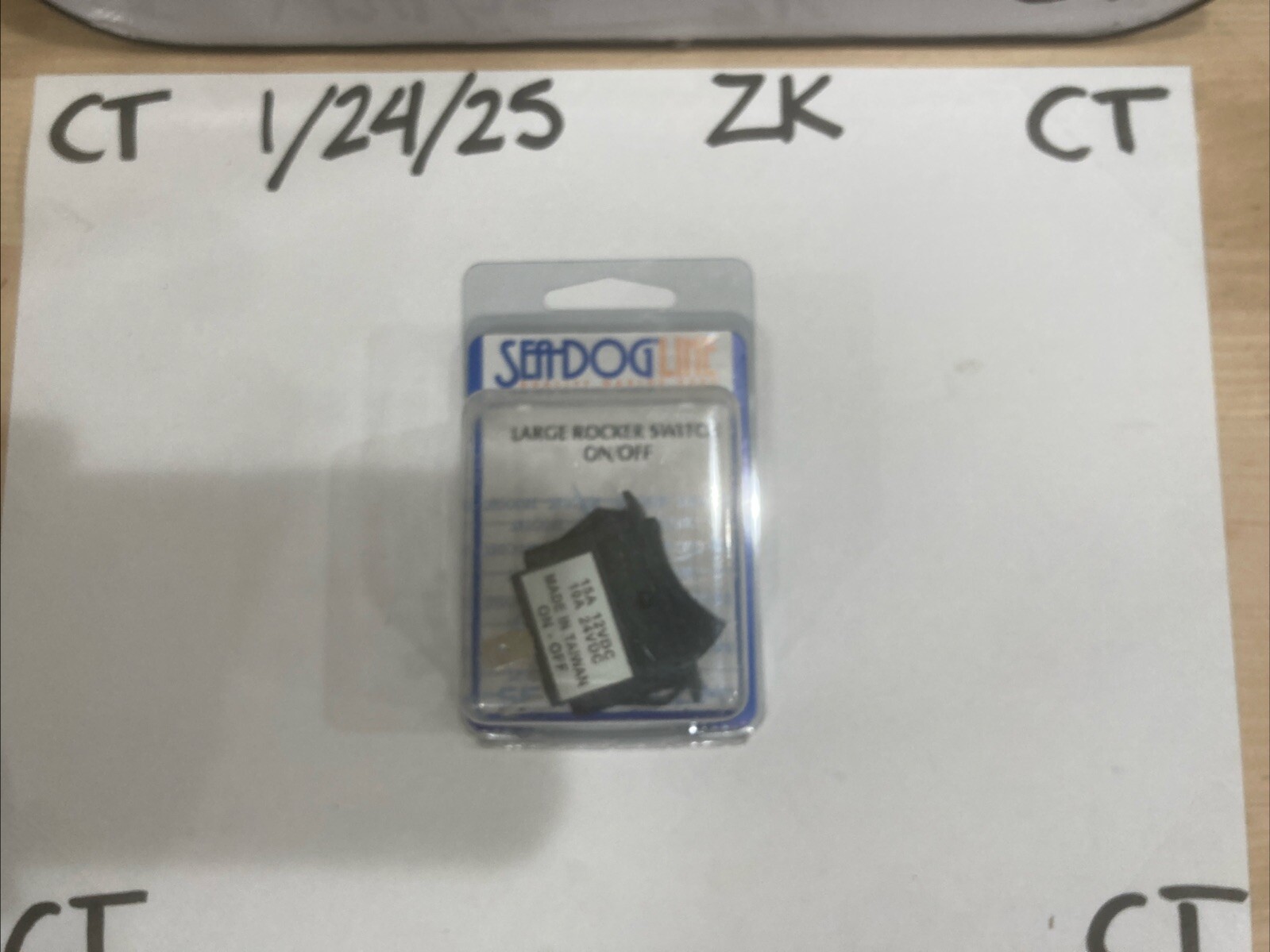 Sea-Dog Line Large Rocker Switch On/Off 420241-1 NEW