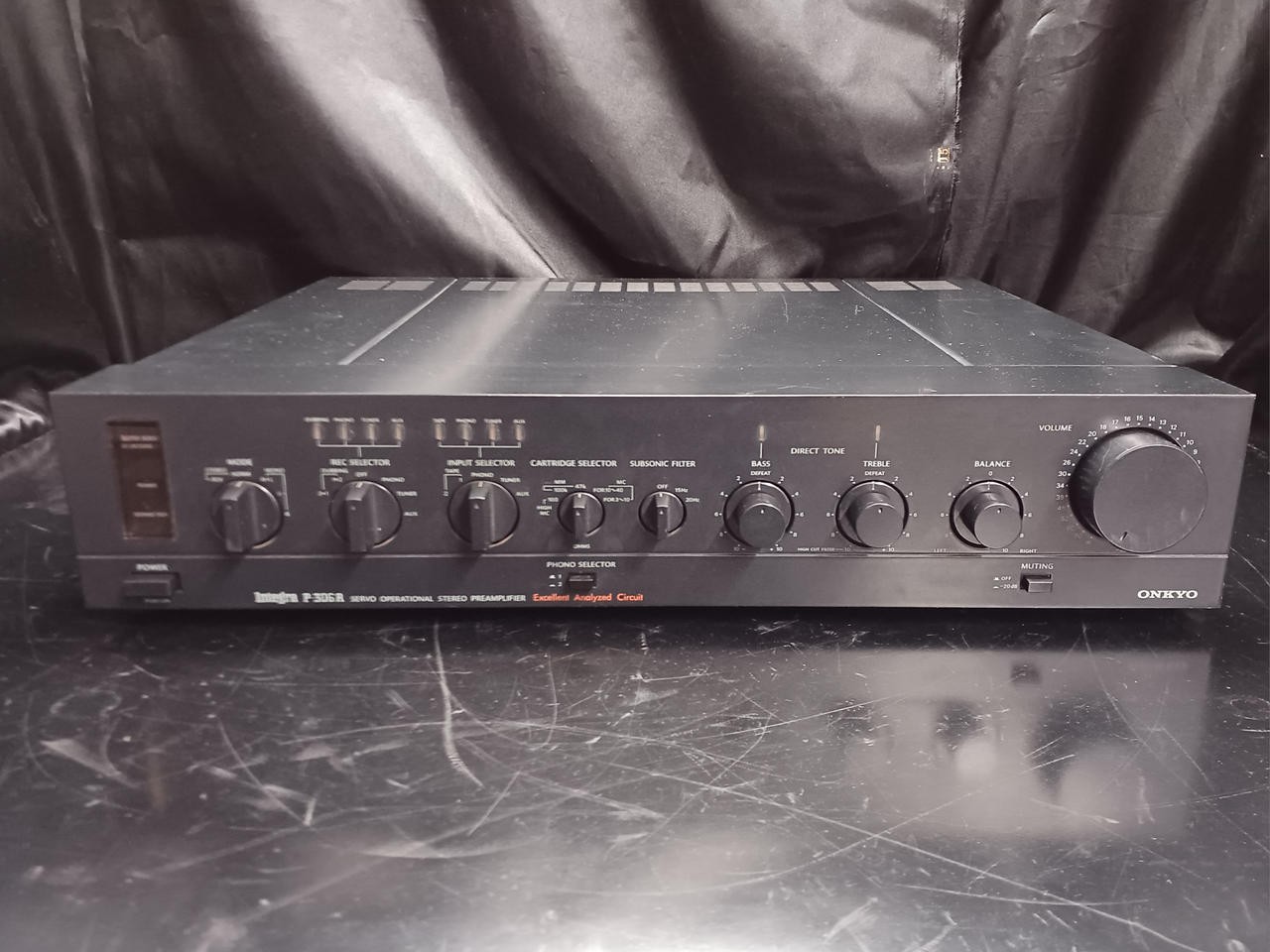 ONKYO P-306R Control Preamplifier Stereo Preamp Japan