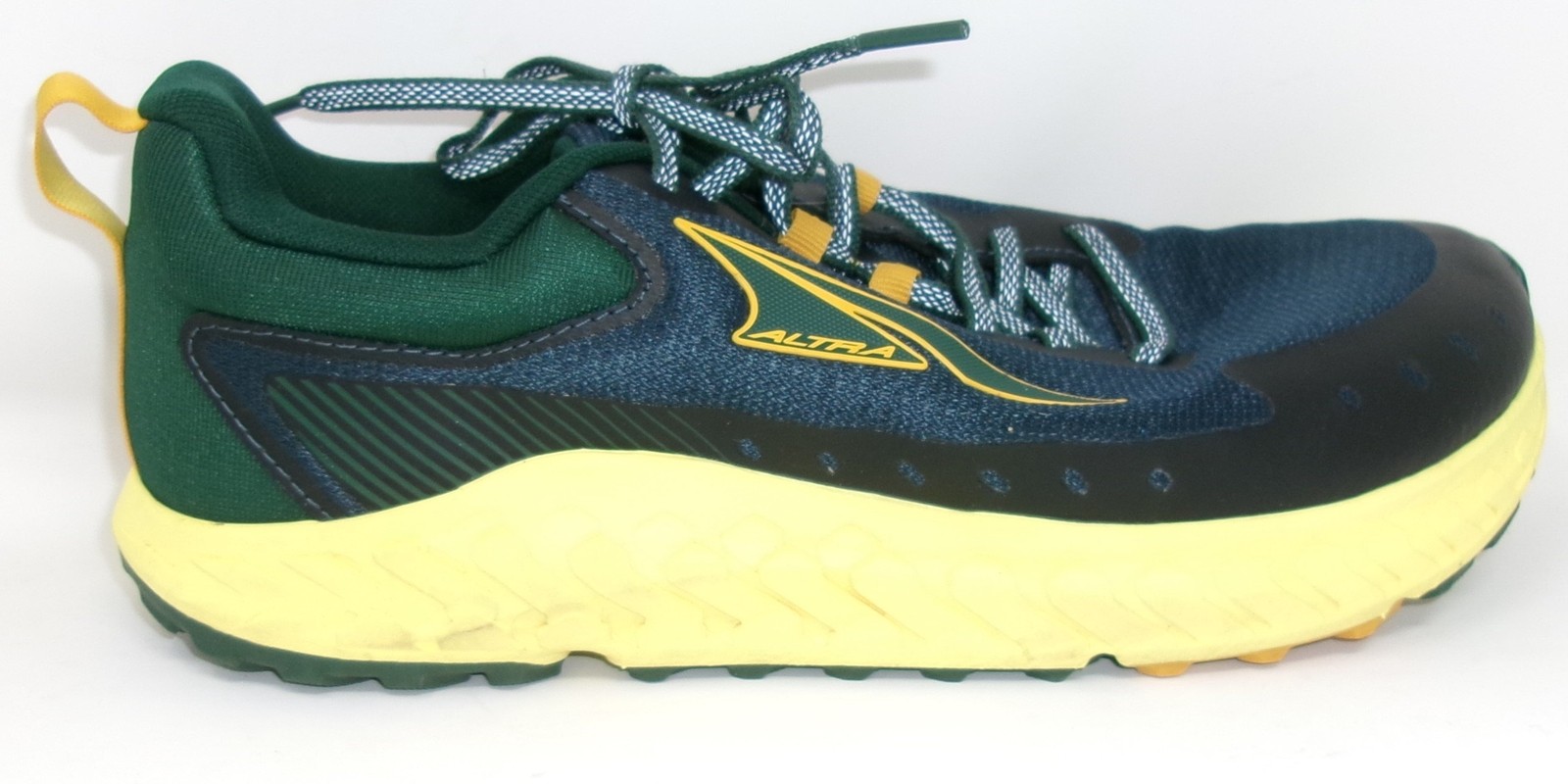 ALTRA Men's AL0A82C3 Outroad 2 Trail Running Shoe, Blue/Yellow - 10 M US - USED