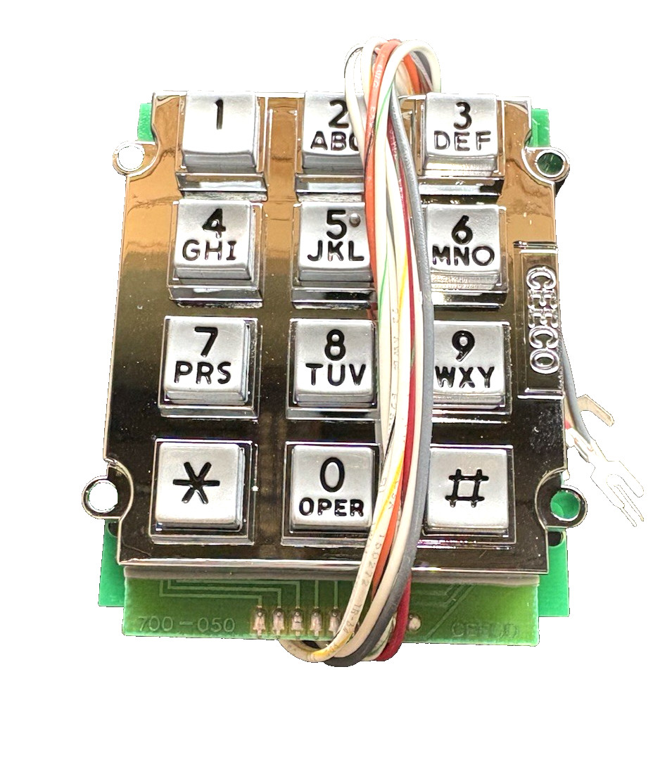 Ceeco 700-750 keypad