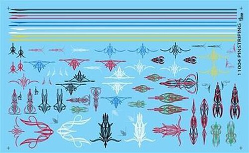 Gofer-Racing Pinstriping - Plastic Model Vehicle Decal - 1/24 Scale - #11004