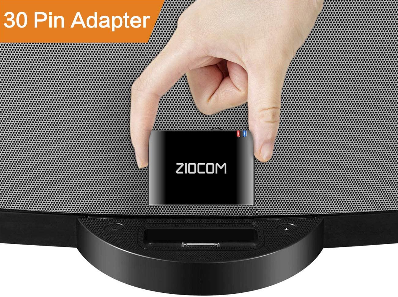 ZIOCOM 30 Pin Bluetooth Adapter Receiver for Bose Ipod Iphone Sounddock
