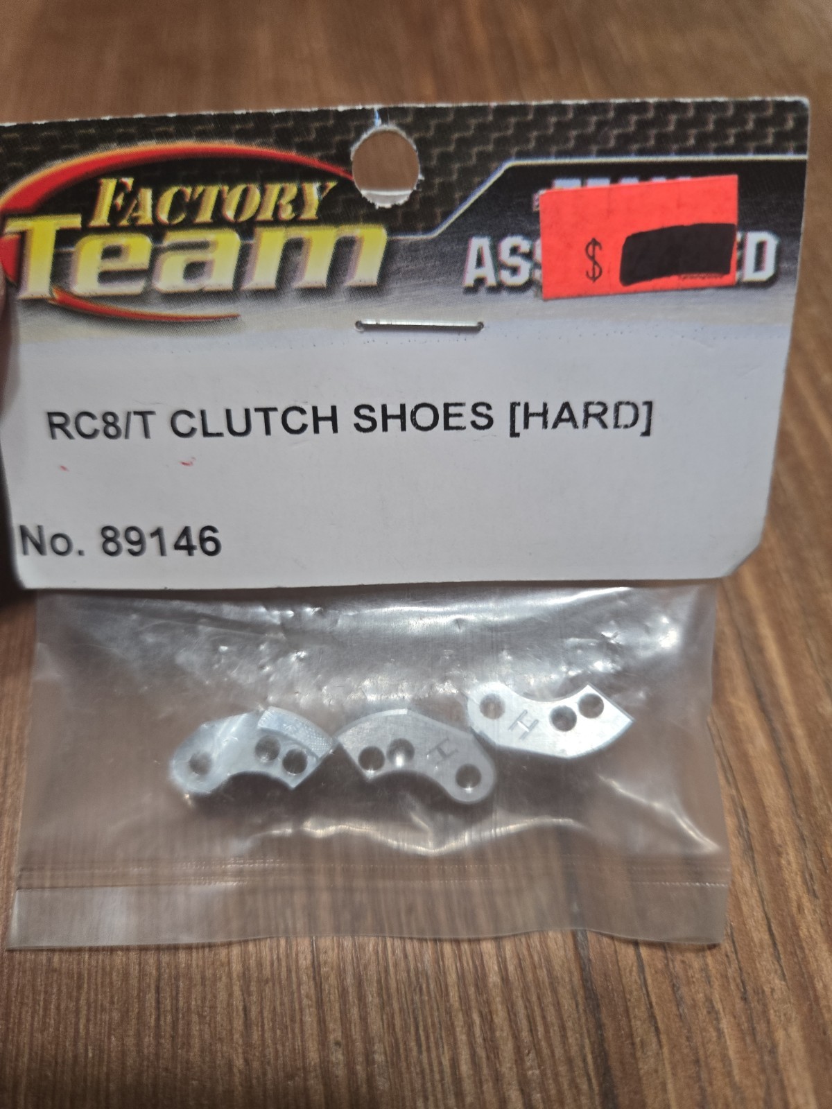 Team Associated 89146 Rc8/T Clutch Shoes Hard