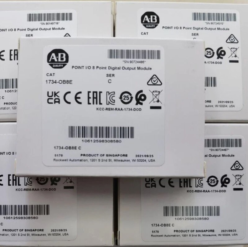 New Sealed AB 1734-OB8E POINT I/O 8 Point Digital Output Module
