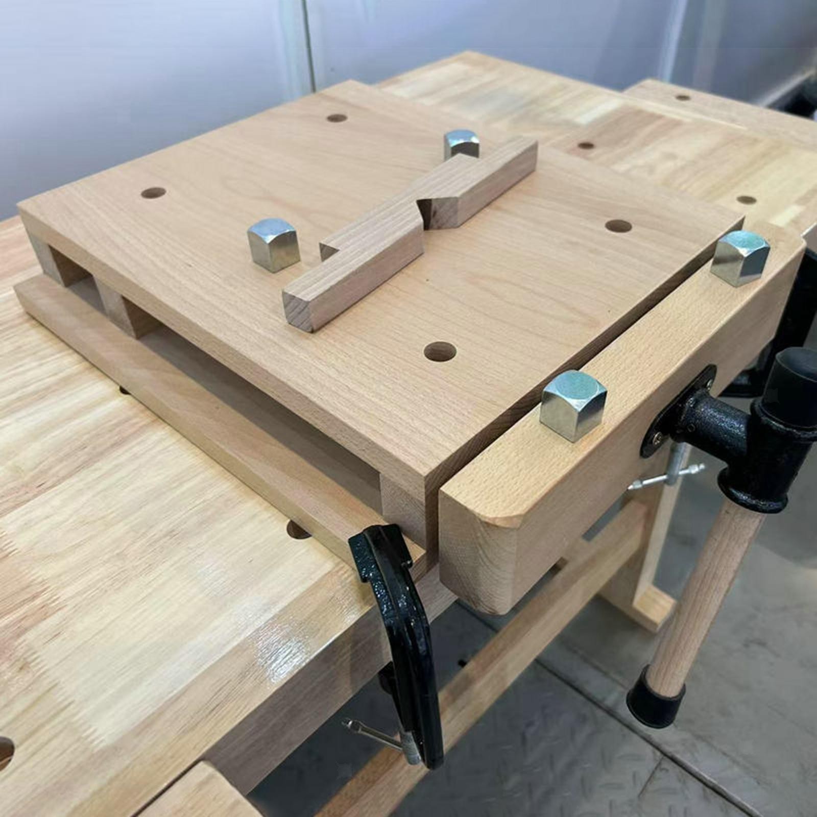 Workbench Carpentry Table Gifts Professional Compact Accessories Work Table
