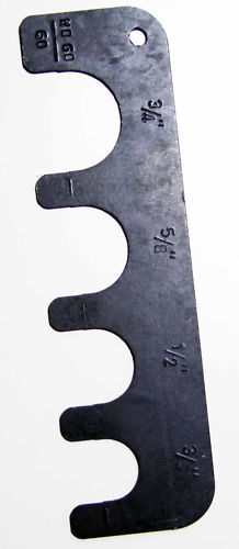 Pex Go No Go Gauge crimper crimping  Tool Copper Rings