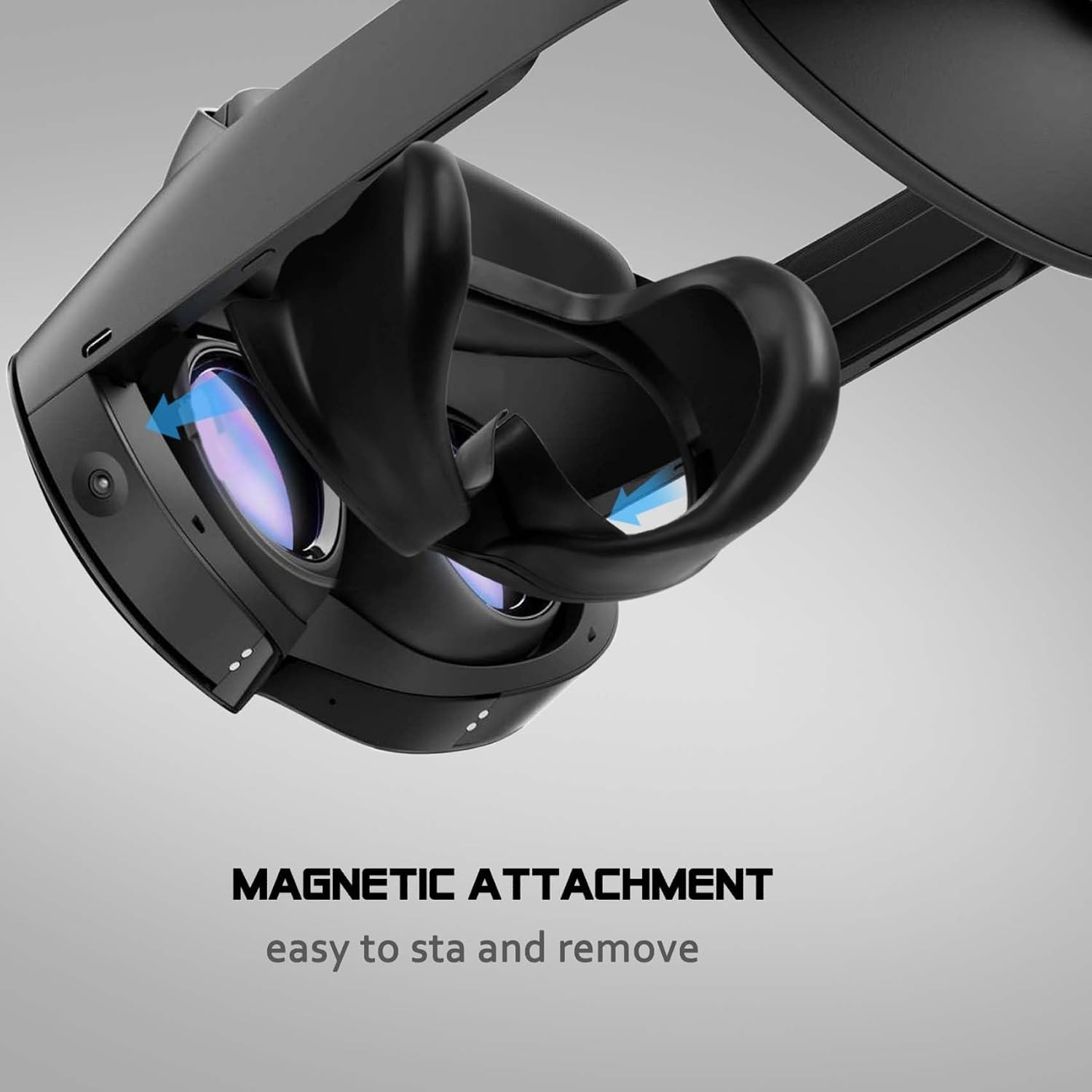 Ultimate VR Experience with Full Light Blocker for Quest Pro