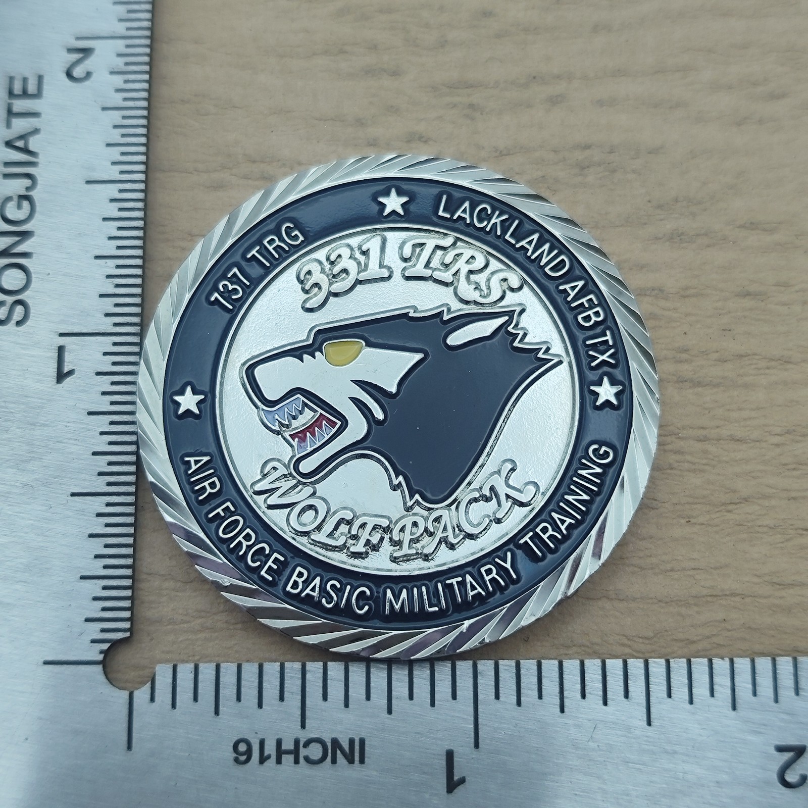 331st Training Squadron Lackland Afb Tx Air Force Basic Military Trainin Coin