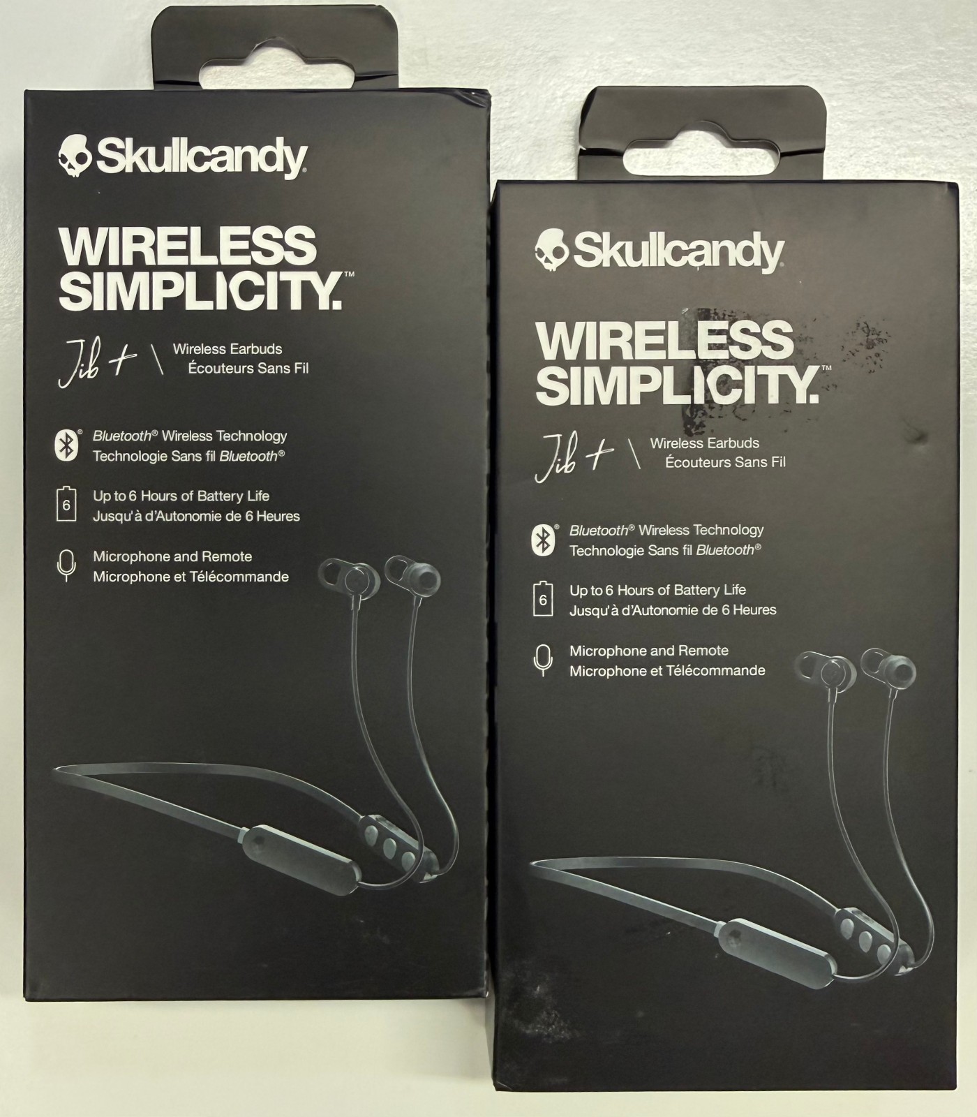 2/$19.99 Skullcandy "Jib+" Wireless Earbuds (S2JPW-M003)(112)