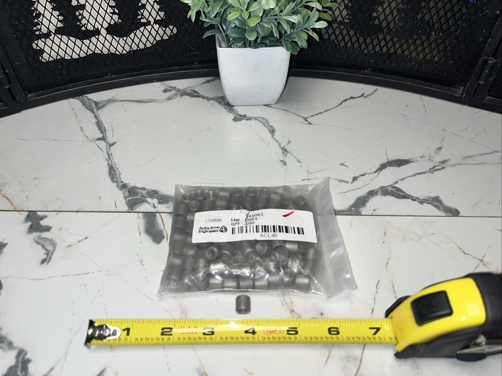 100 QTY! HUGE LOT- Enclave Engineers Parker ACL40 316 PH Collar 1/4” 60000 PSI
