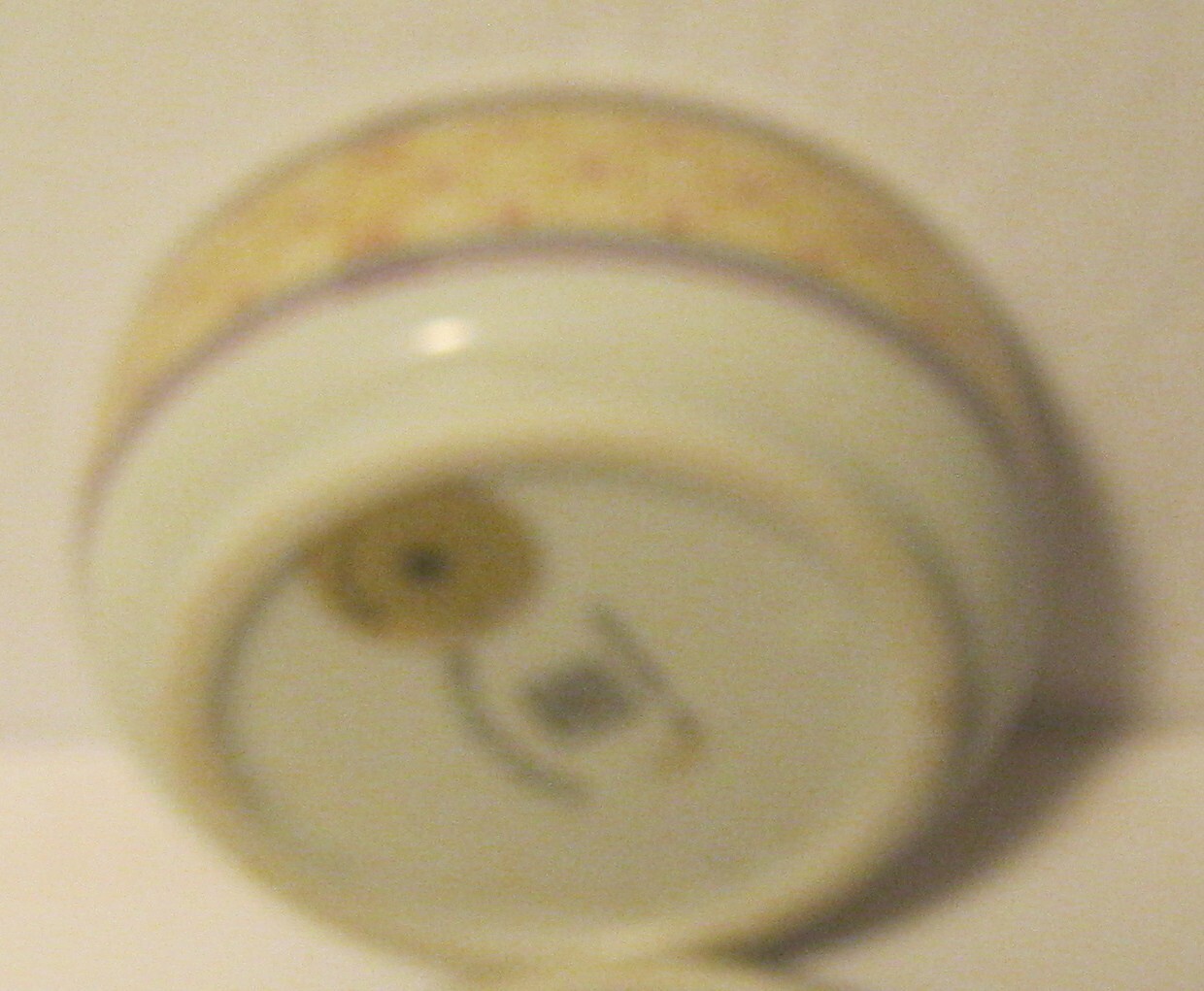 TAKAHASHI Porcelain Ring Box GERANIUM Excellent Condition!!!