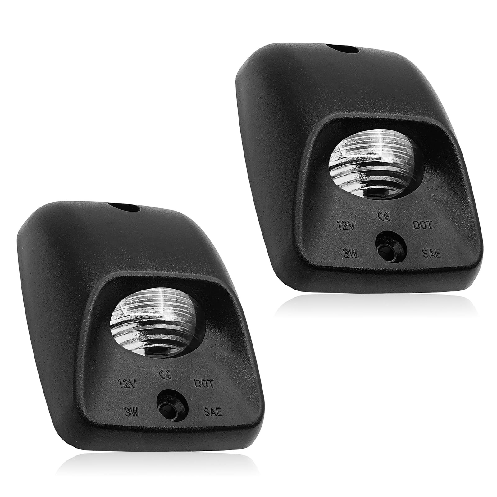 LED License Plate Light Tag Lamp Lens Housing Compatible With Tacoma 1995-2004