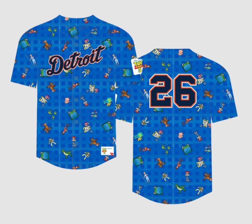 New Arrivals - Tigers Toy Storry Giveaway Jersey - All Size