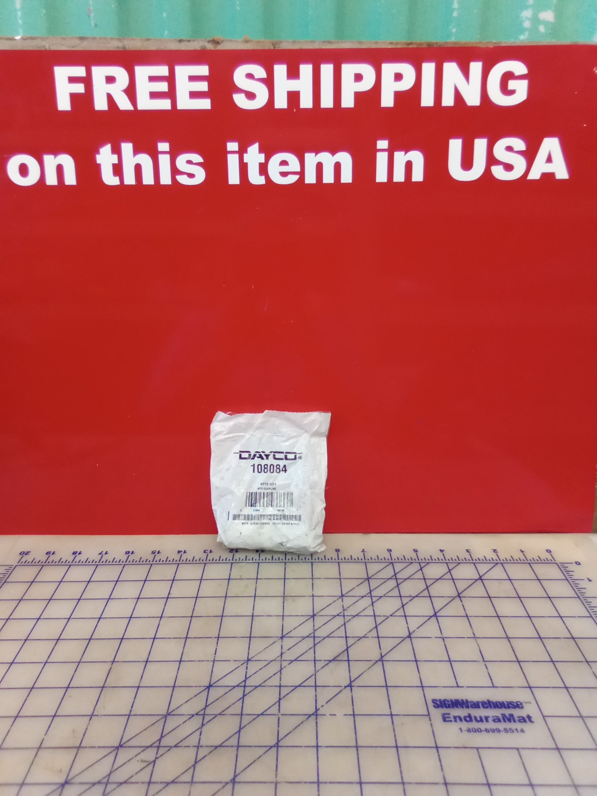 Dayco Hydraulic Coupling 108084, New Old Stock, Free Shipping