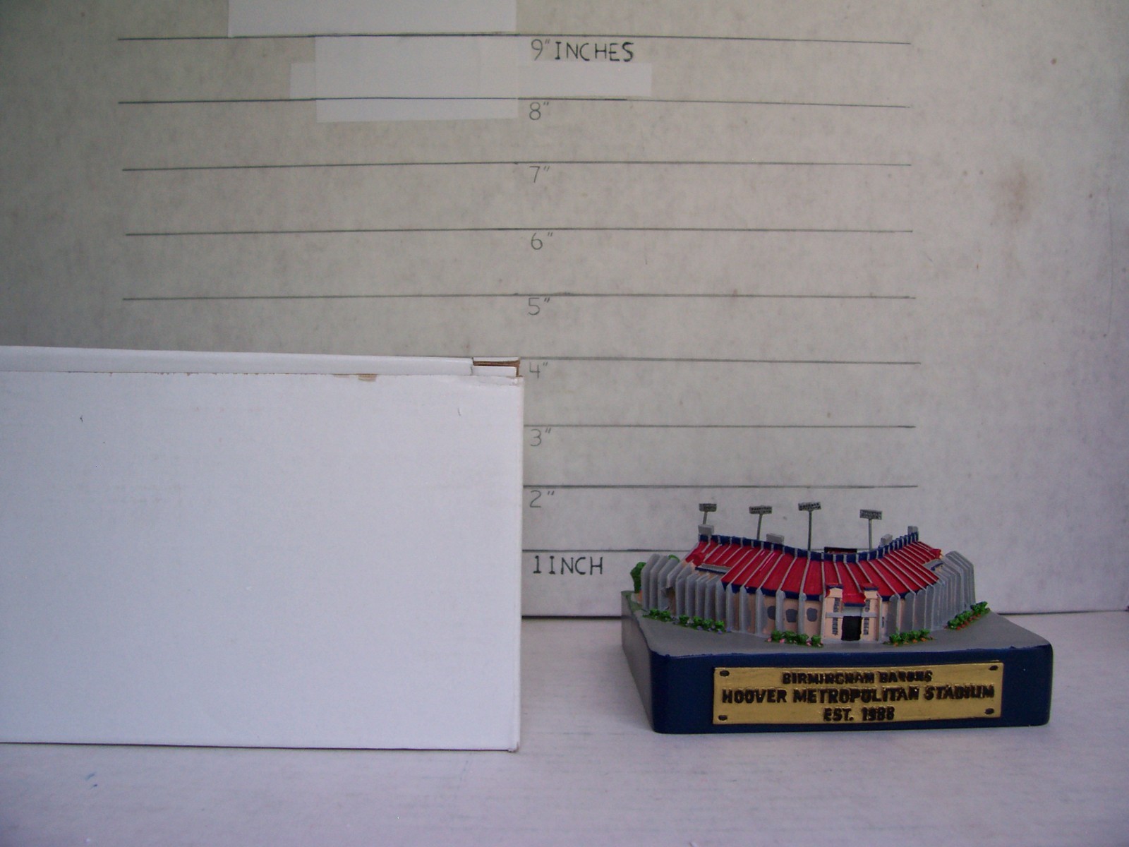 2004 HOOVER METROPOLITAN STADIUM REPLICA BIRMINGHAM BARONS SGA