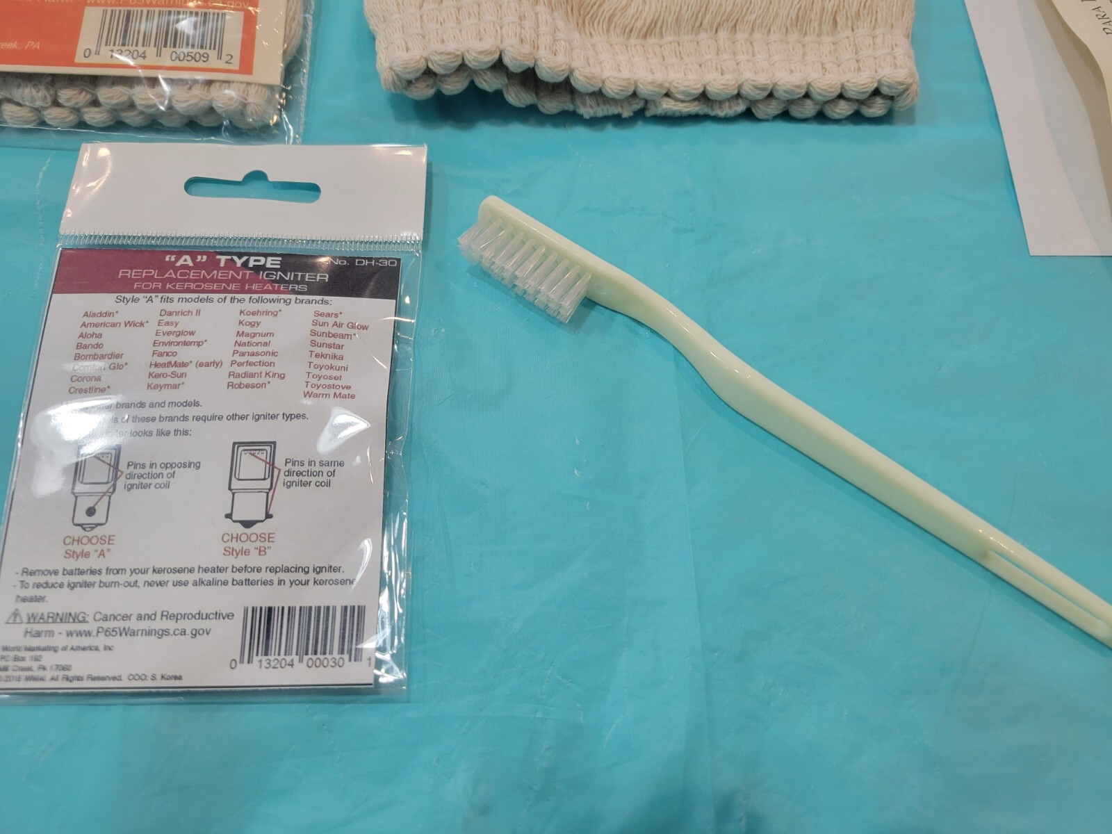 KEROSUN OMNI 85I, 85J, 85K, 85L KEROSENE HEATER WICK,*IGNITER, *WICK BRUSH/GUIDE