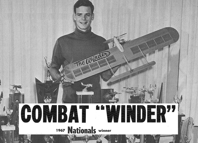 Model Airplane Plans (UC): WINDER 42-3/4" Combat for .35 Engine by Terry Prather