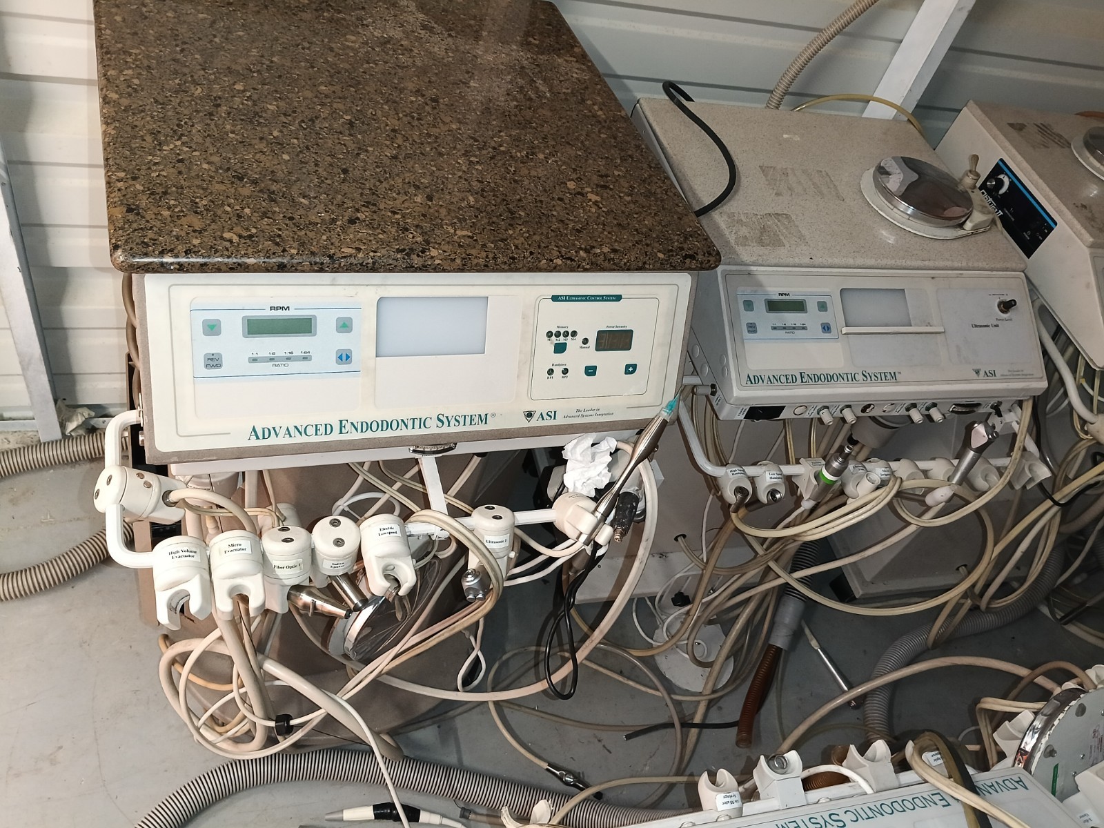 ASI Advanced Endodontic System Dental Delivery Units Untested SOLD AS-IS