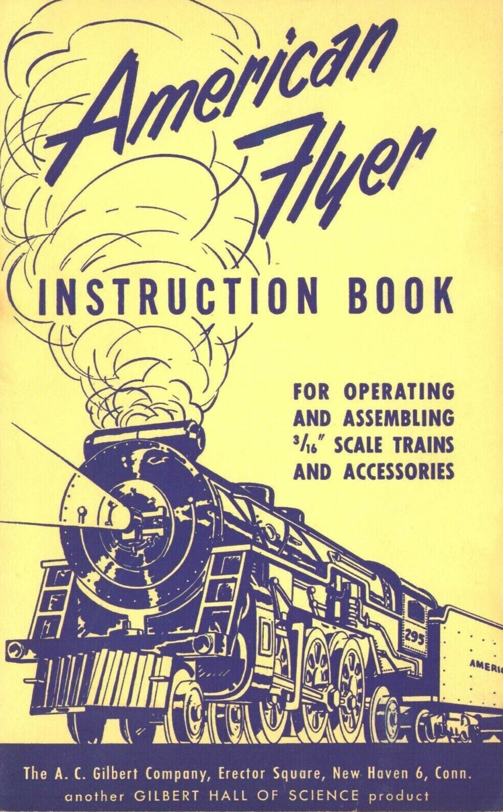AMERICAN FLYER Instruction Book - (BRAND NEW BOOK)