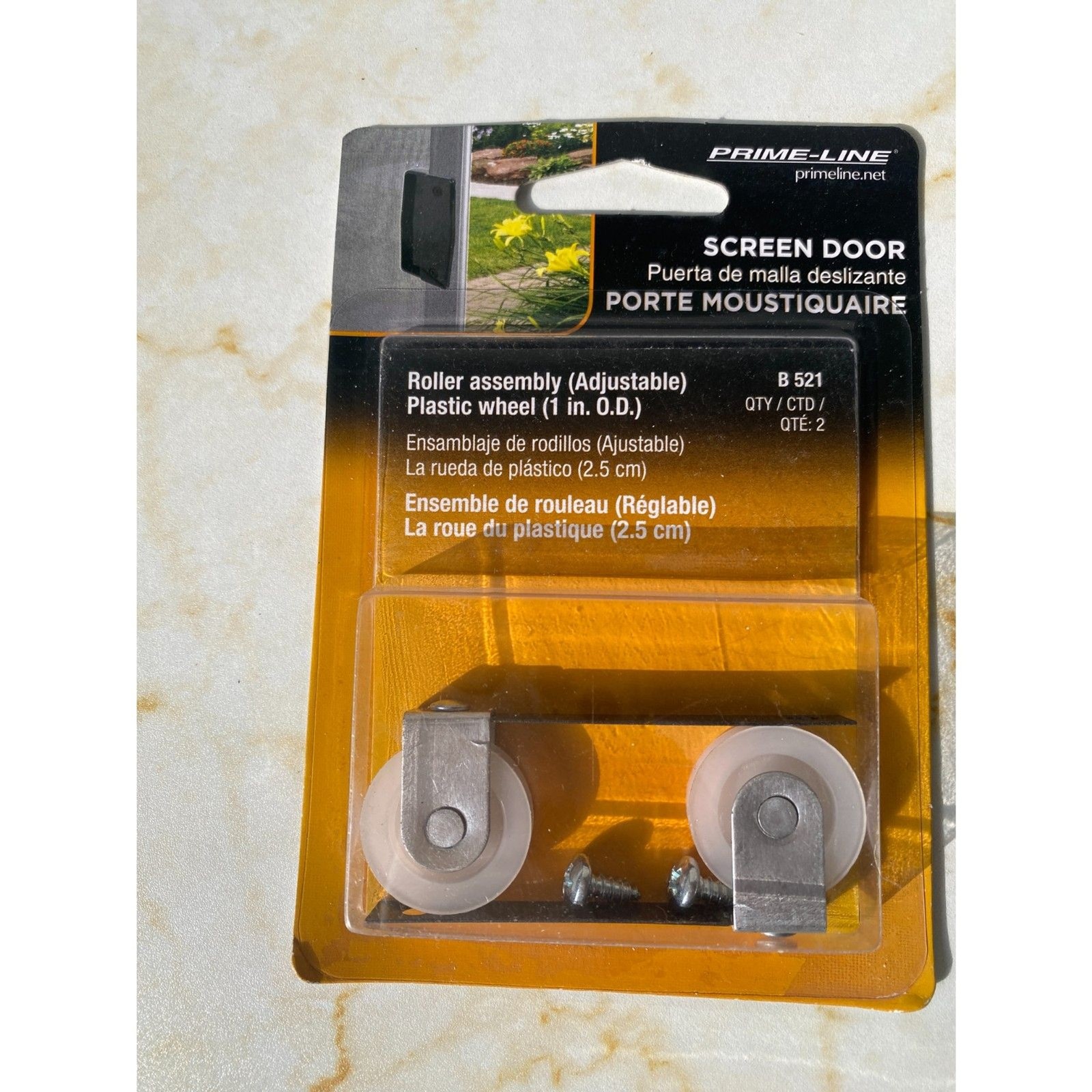 New Prime-Line Screen Door Roller Assembly
