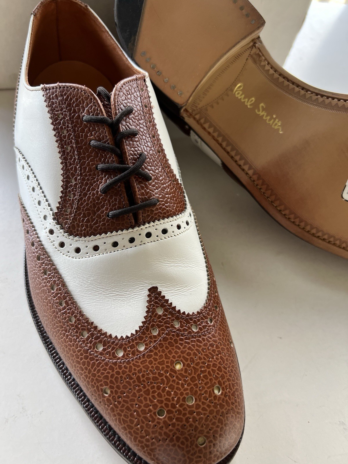 Paul Smith New Spectator Shoes 9 Made In England