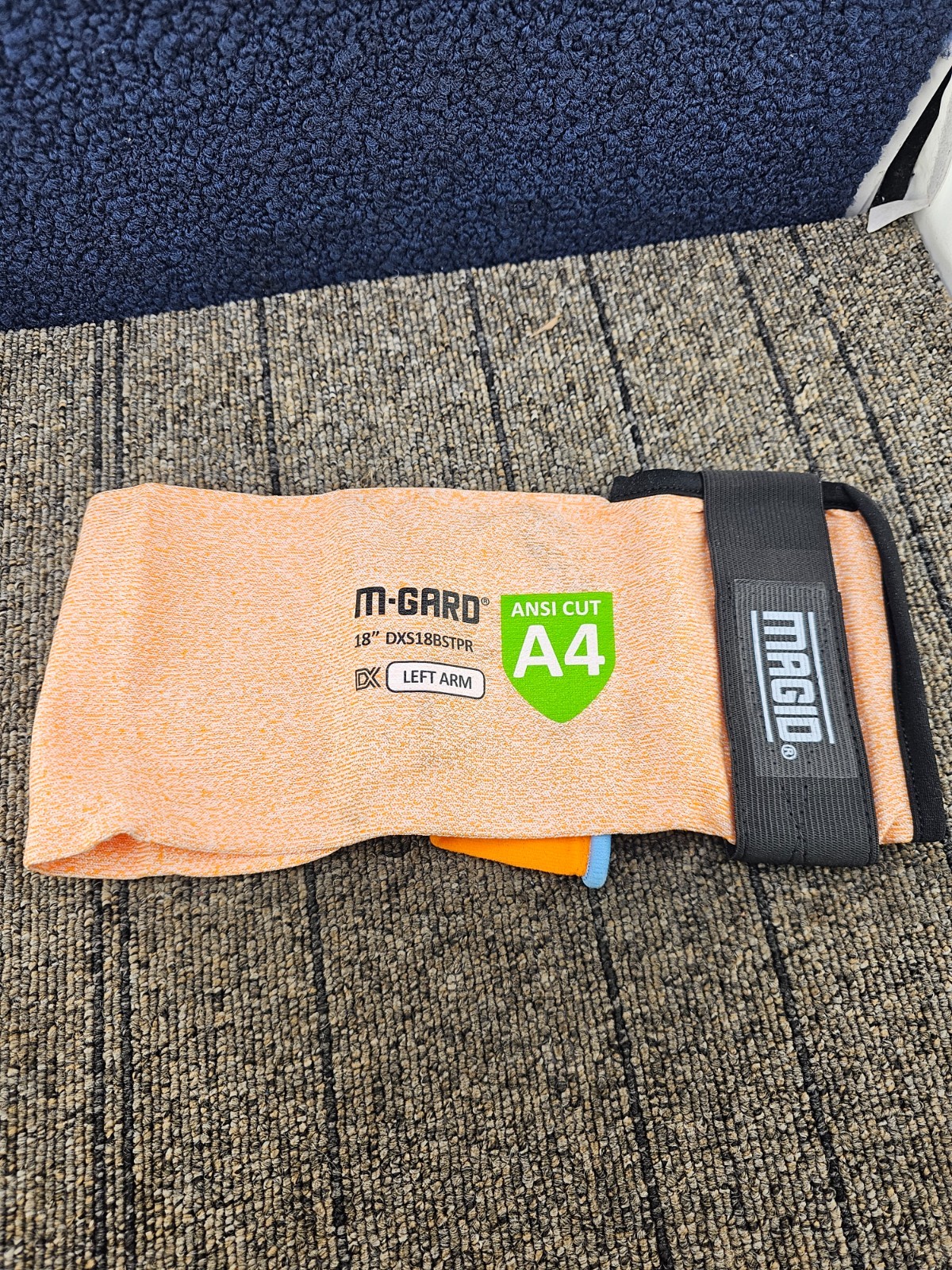 Magid DXS18BSTPR: M-GARD 18-Inch 13-Gauge Cut-Resistant Safety Sleeve ANSI A4