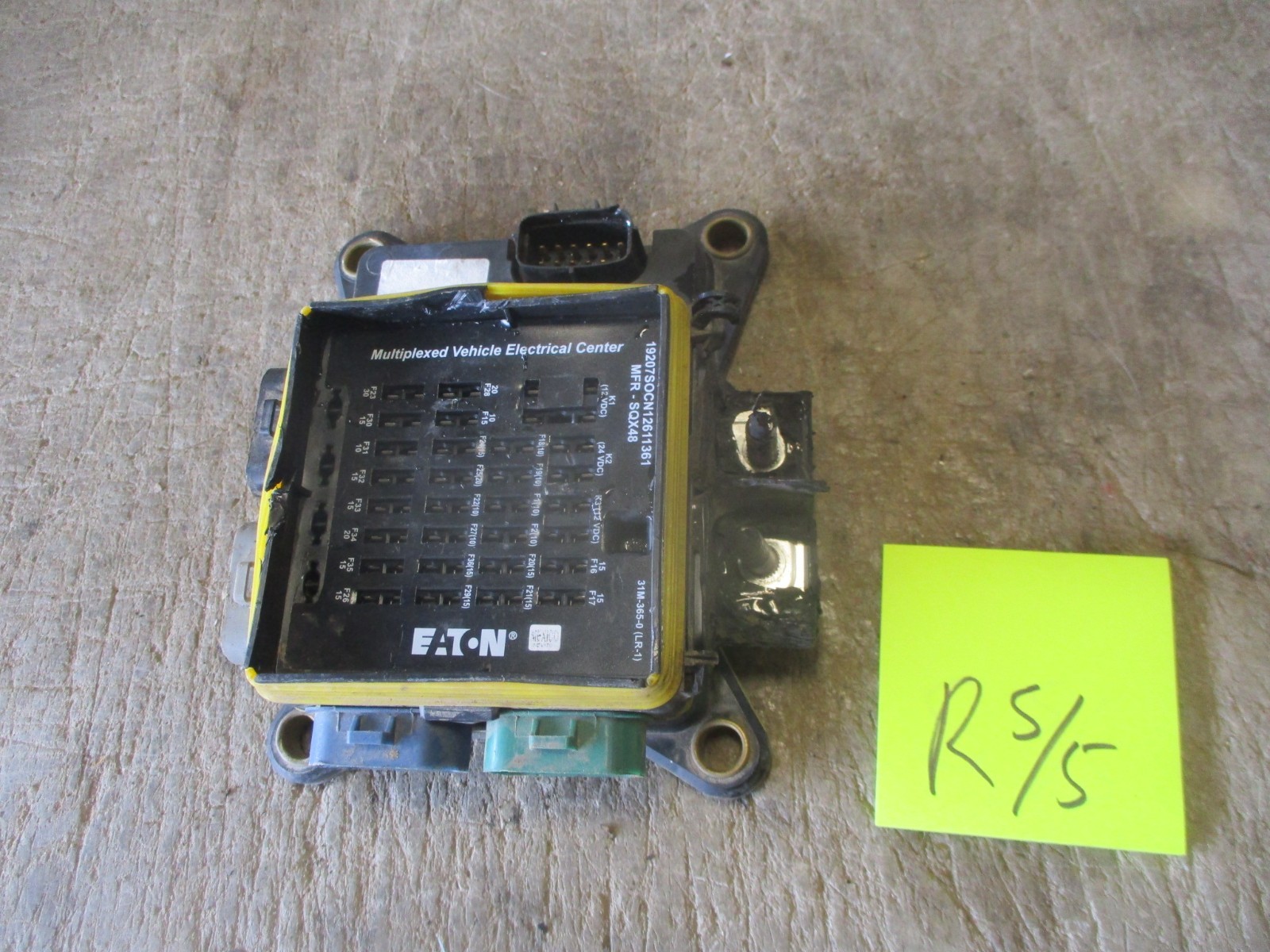 Used Eaton Multiplexed Vehicle Electrical Center 12611361, Military Vehicle Part