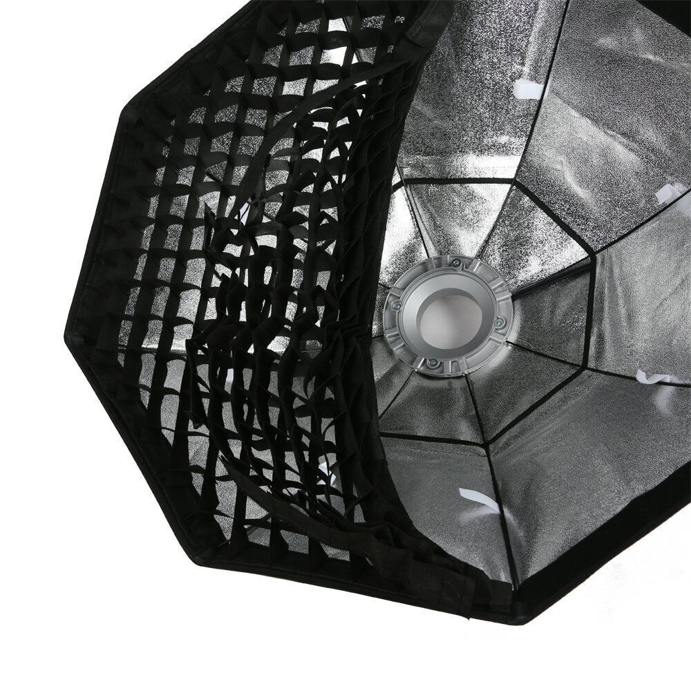 GODOX 95cm Octagon Bowens Mount Softbox With Grid For Studio Flash Strobe Light