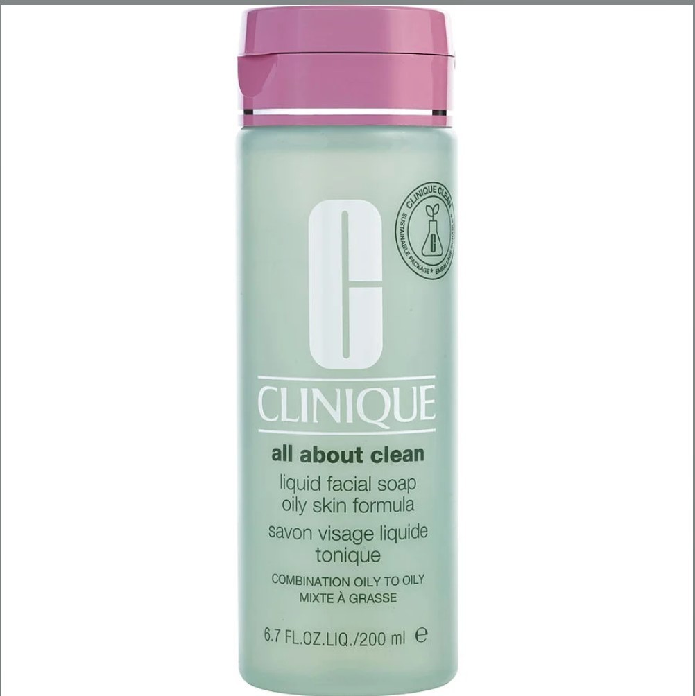Clinique, Cleanser Facial Soap Liquid, Oily, 6.7oz/200ml