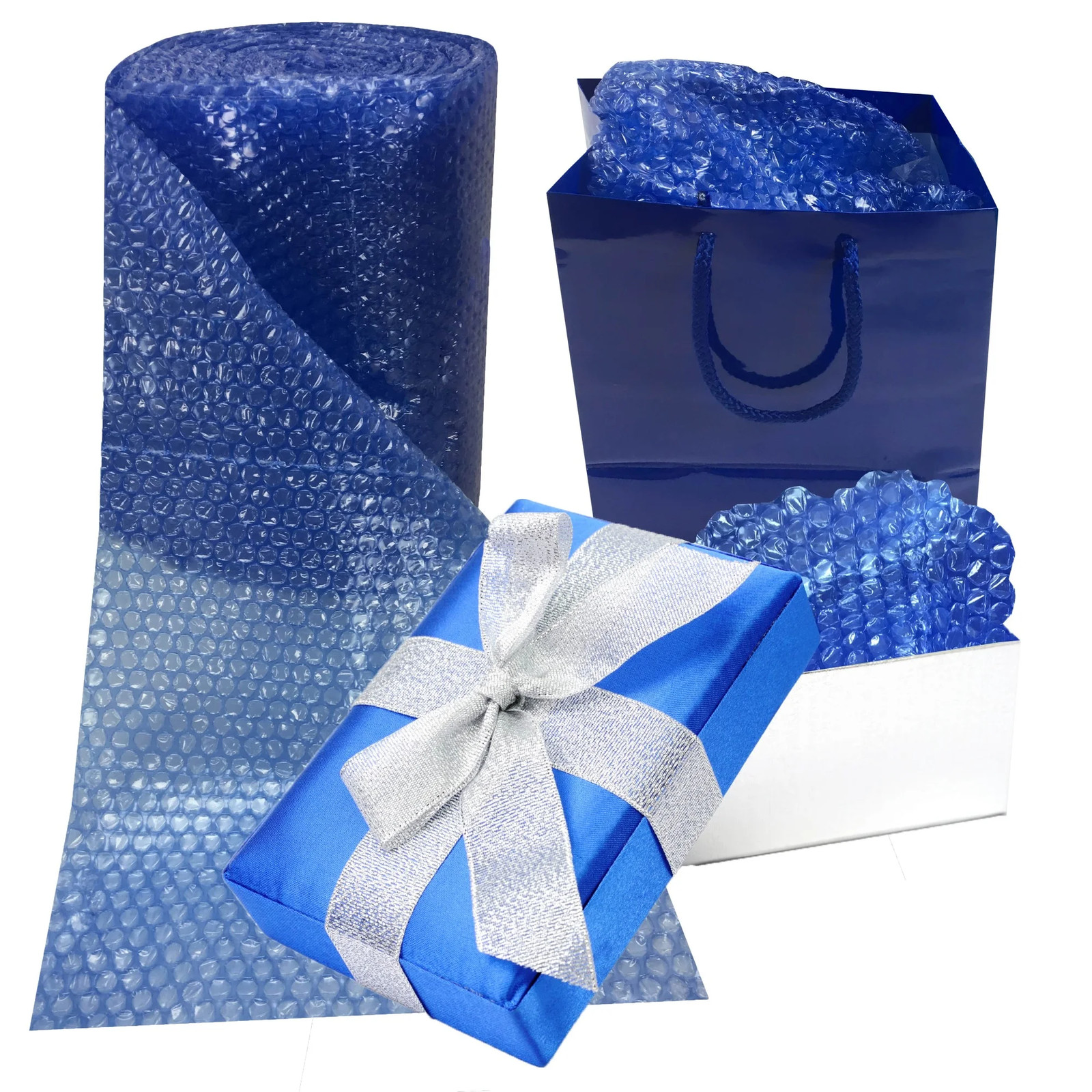 60 Foot Bubble Wrap Blue 12 Inch Wide