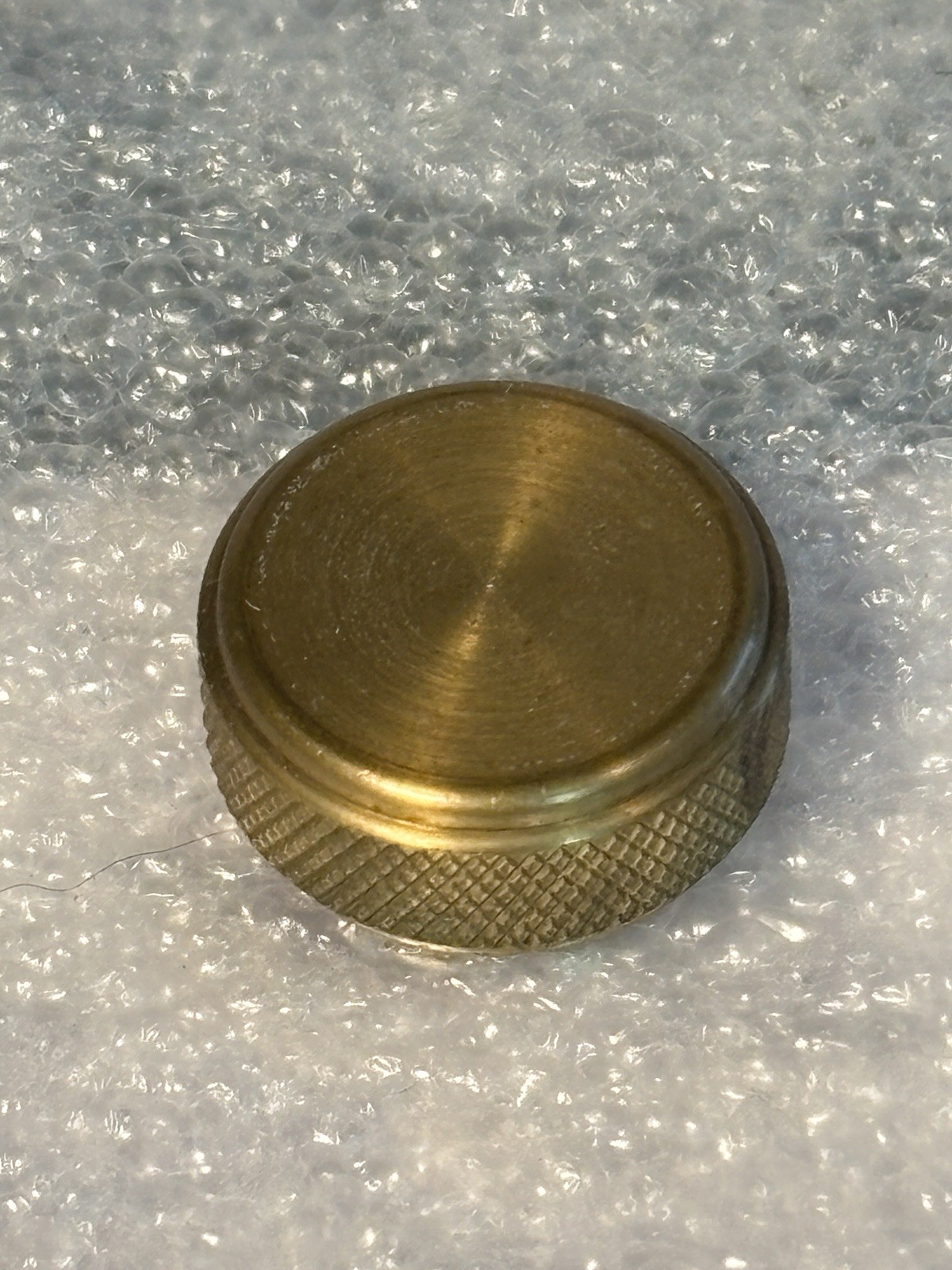 Coleman Lantern Stove (& Others) Standard Brass Filler Fuel Cap Good Gasket #44