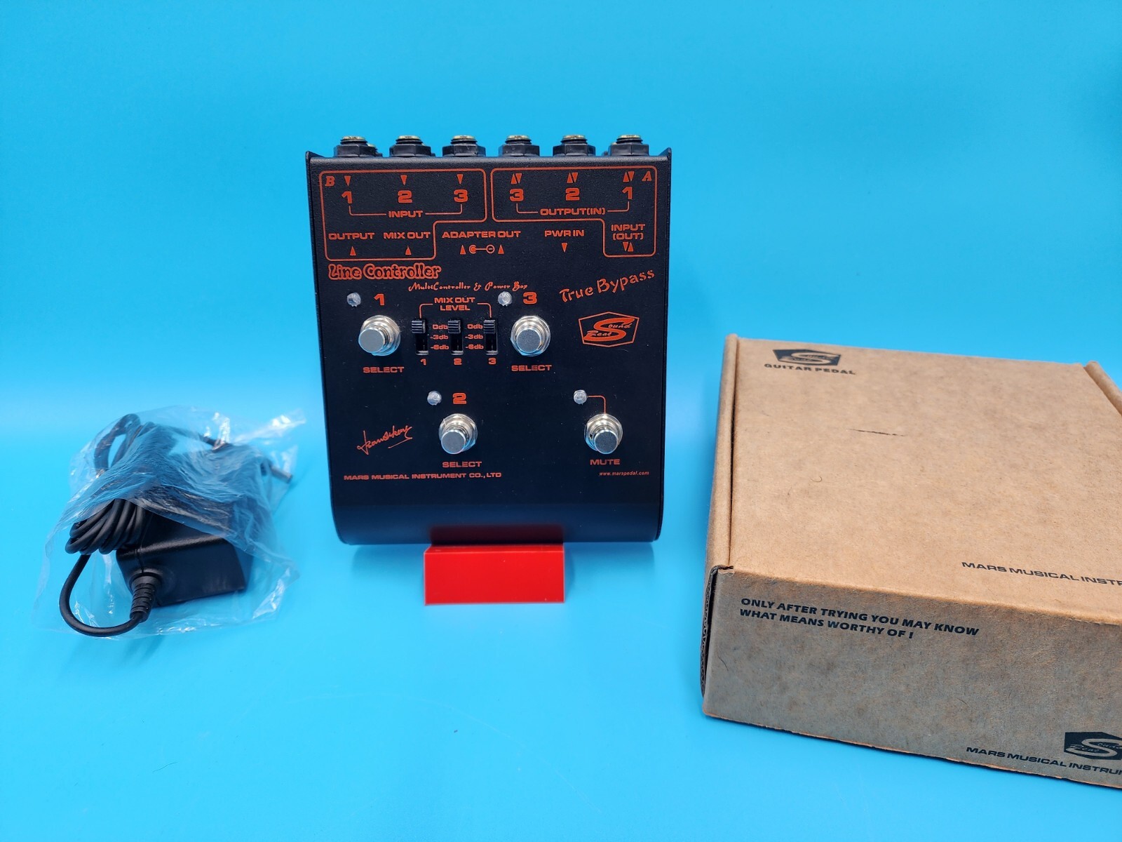 Mars Musical Instrument Co Line Controller Guitar Effect Pedal Power Box Bass