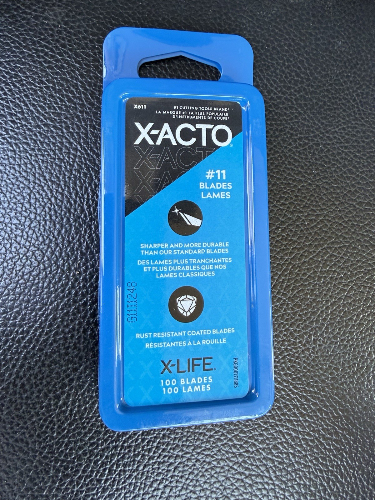 X-ACTO X-LIFE #11 BLADES 100 PACK Rust Resistant Coated Blades