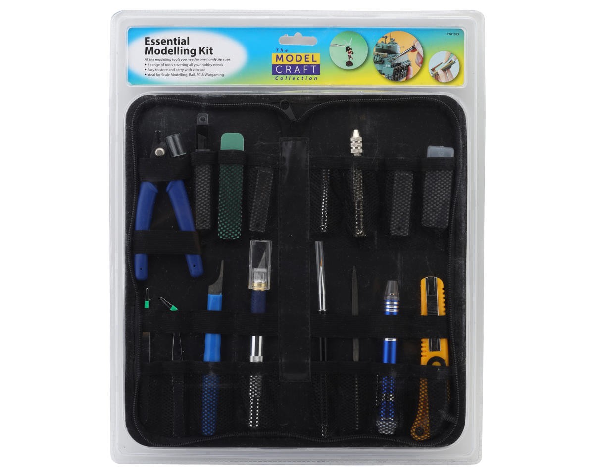 Shesto Limited Model Craft 34-Piece Essential Modeling Tool Set [SKIPTK1022]