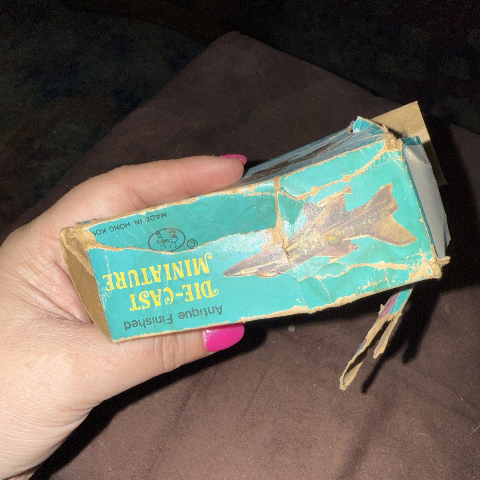 Vintage Mini Fighter Plane 3 Pencil Sharpener No. 104 b1