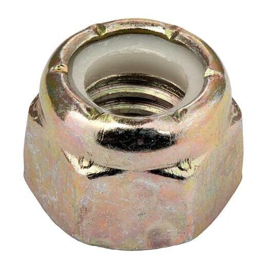 3/8-16 (100 Pack) Grade 8 Nylon Insert Locknuts, Coarse 3/8"-16 (100 pack)