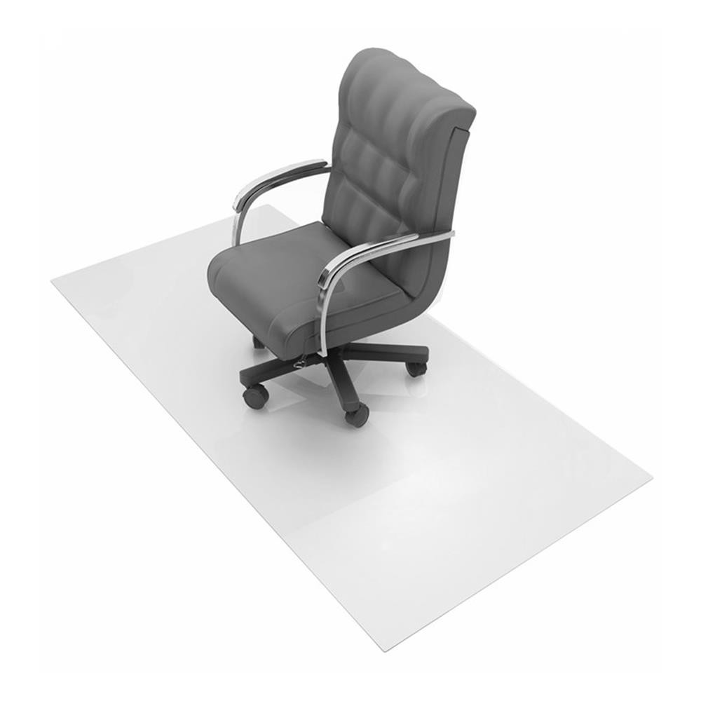 Floortex Polycarbonate Rect XXL Chair Mat for Hard Floor Size 60 x 118 inch