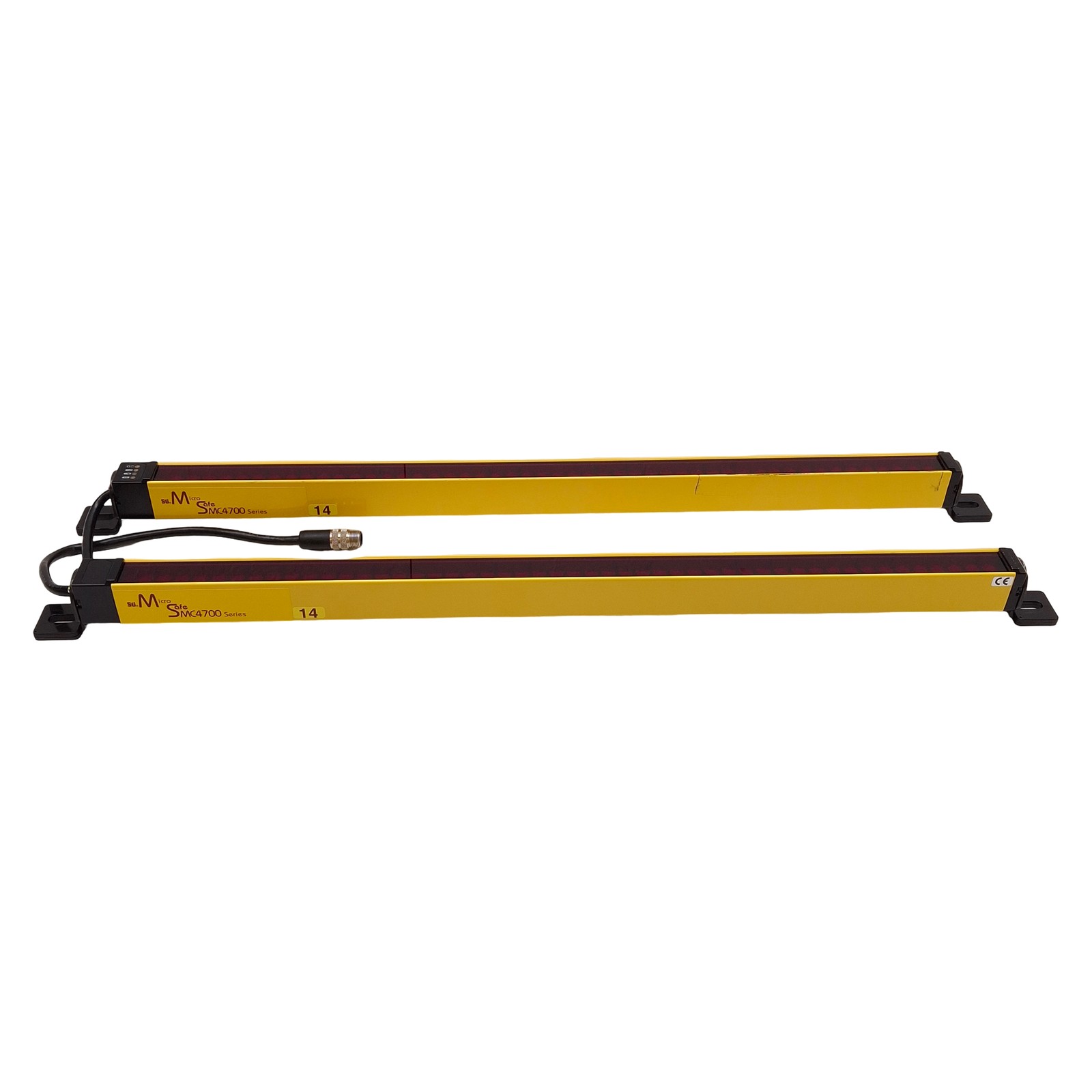 Omron Sti MC47SR-14-525-X / MC47-14-525-R MicroSafe Light Curtain, ø14mm, 525mm