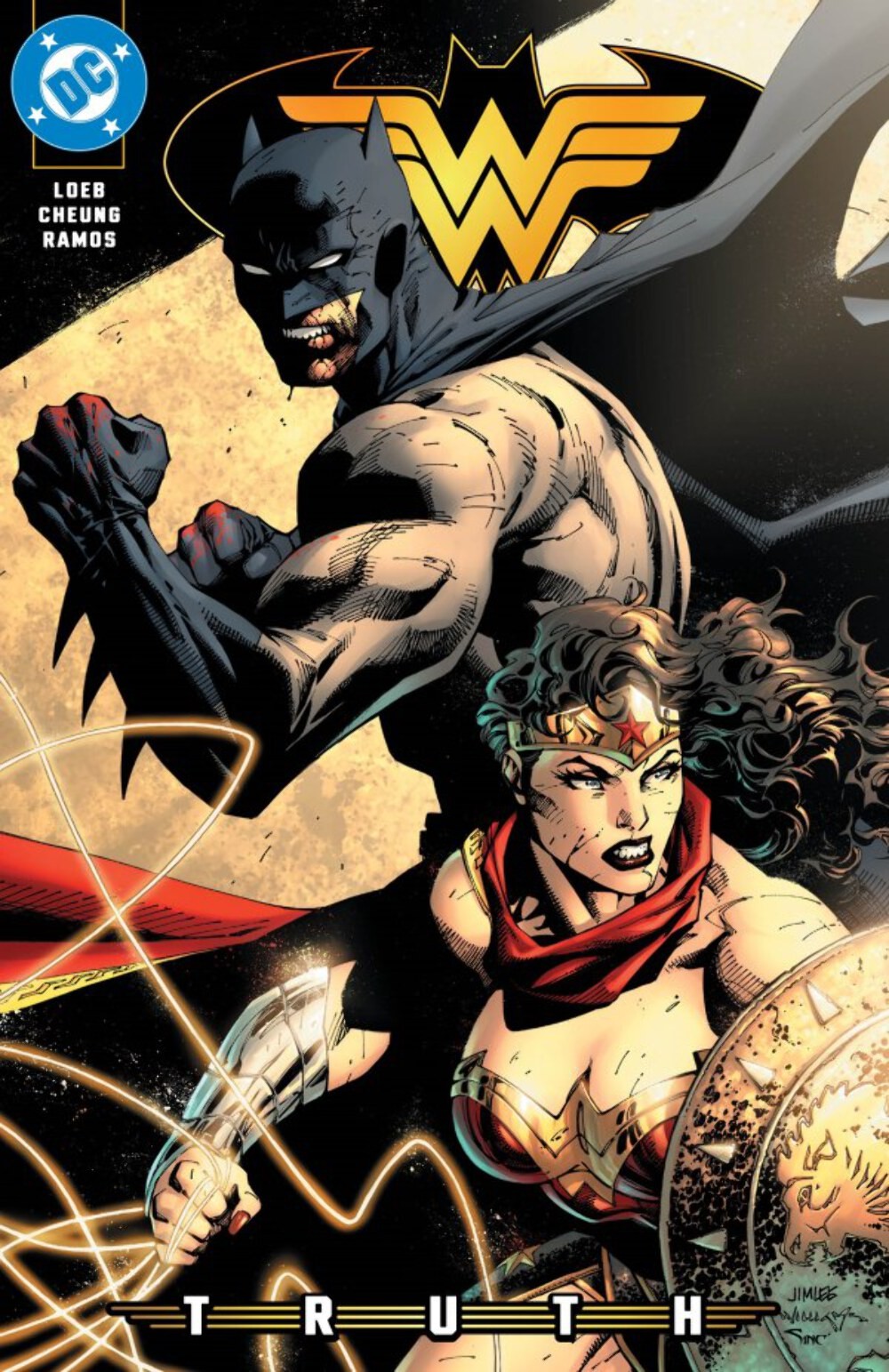 Batman Wonder Woman Truth #1 (One Shot) Cvr B Jim Lee Card Var (Pre-Order 4/29/2